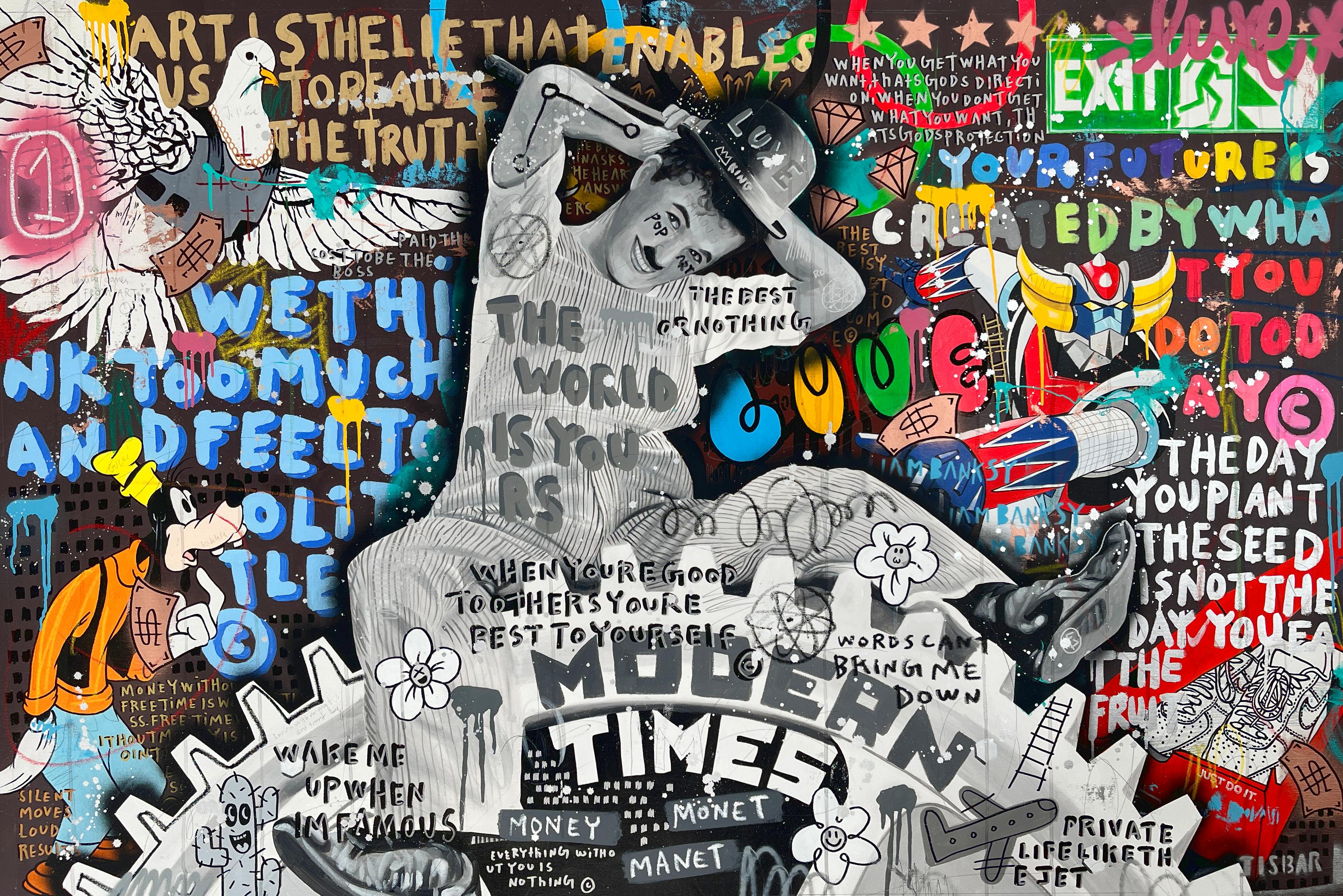 Figurative Painting di Jisbar - Modern Times