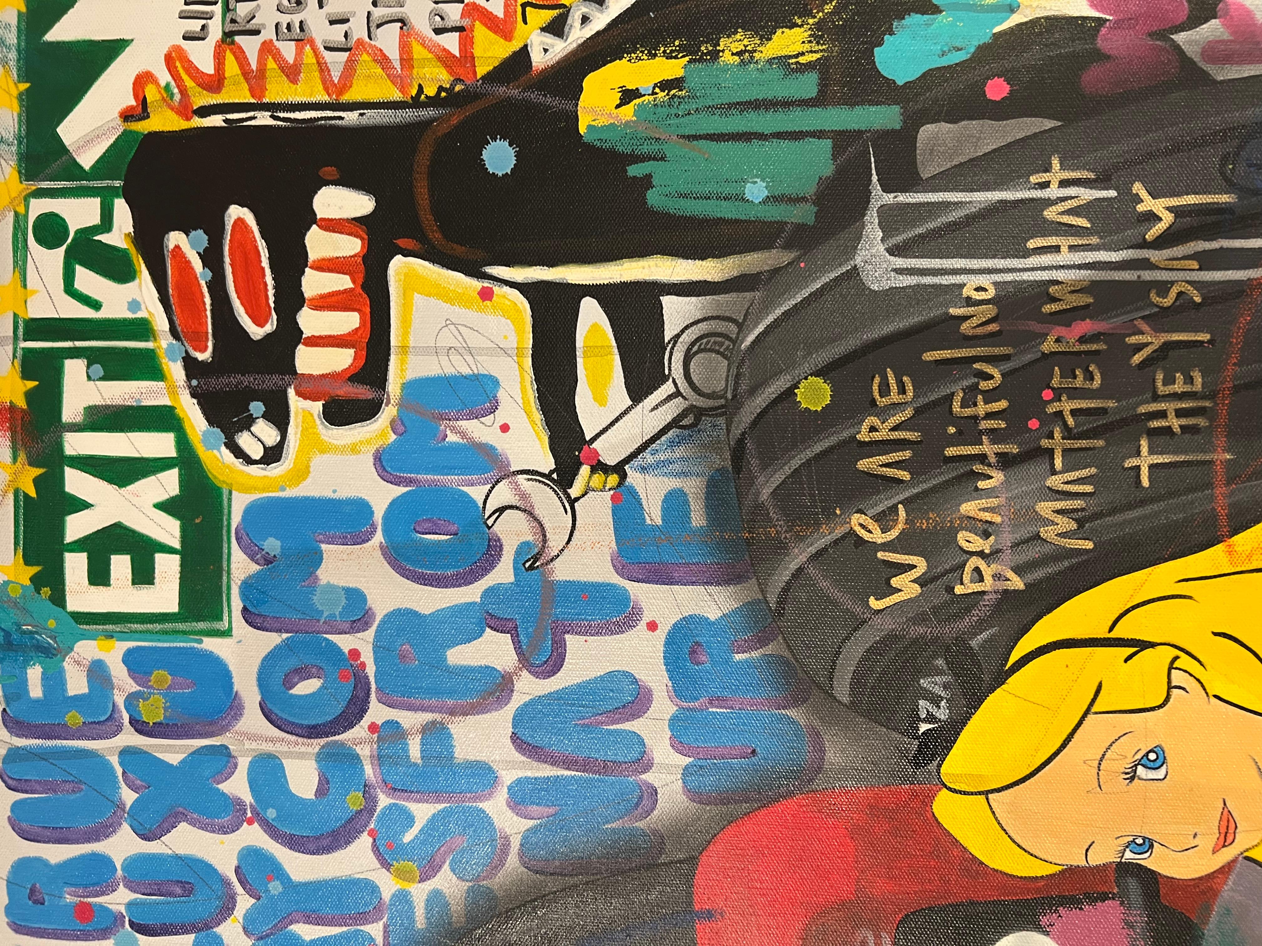 Pole Position Luxury F1 - Pop Art Painting by Jisbar