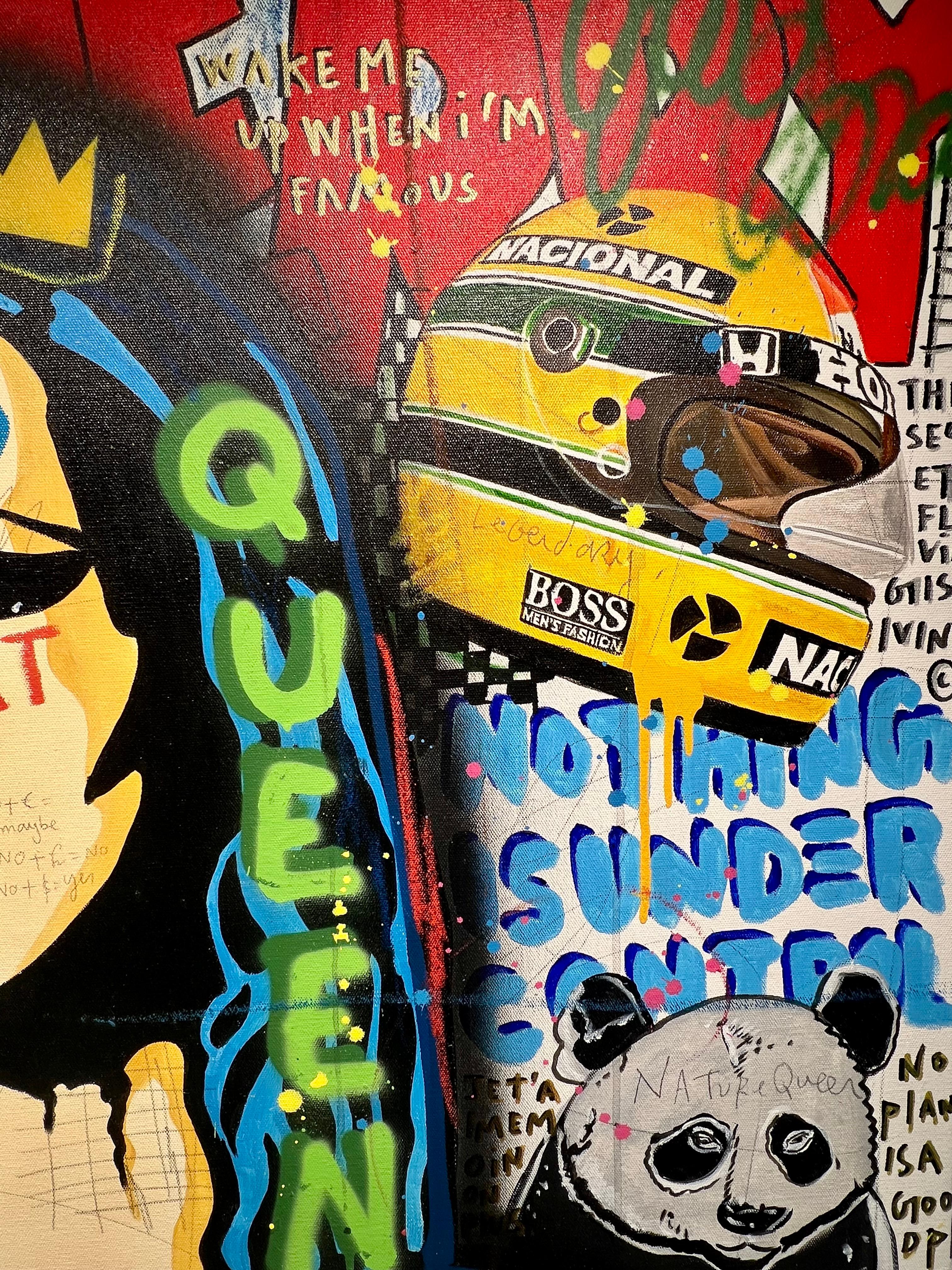 Pop Art Helmet Mona Luxury For Sale 2