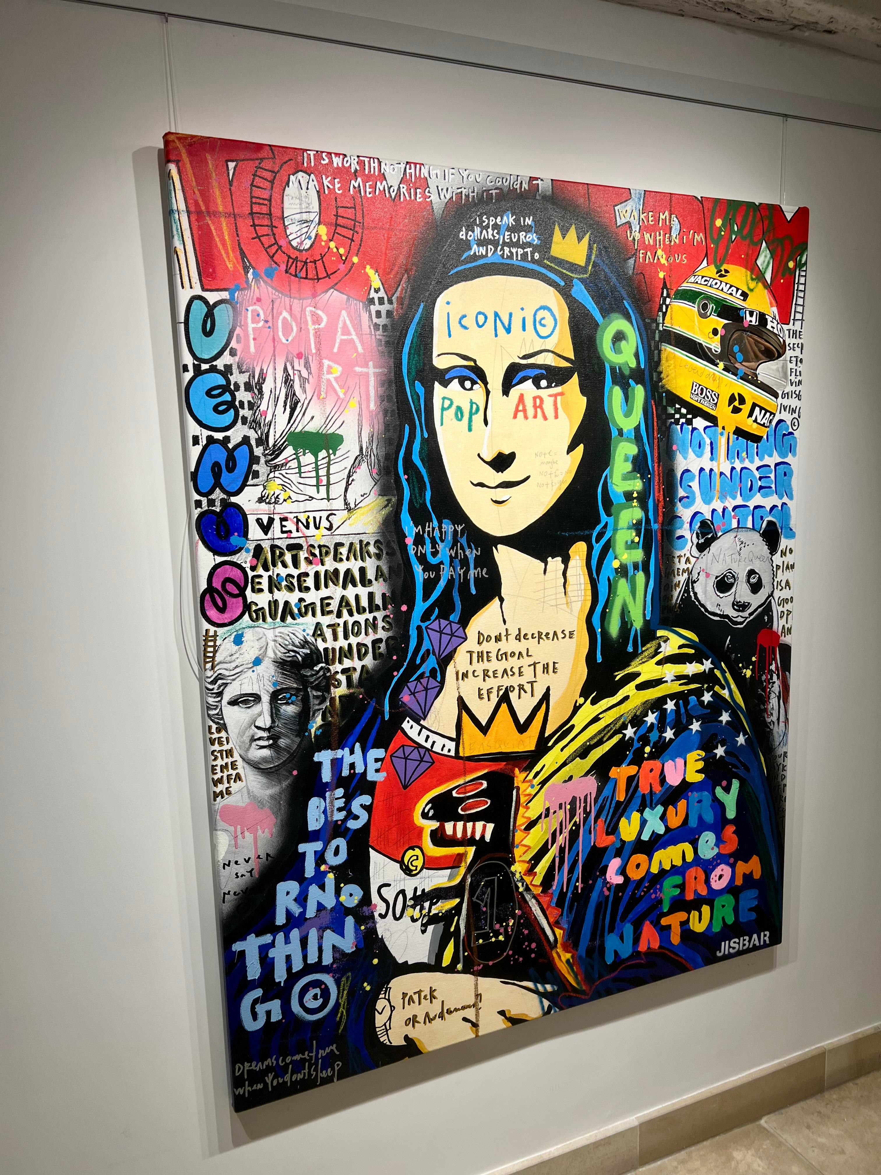 Pop Art Helmet Mona Luxury For Sale 4