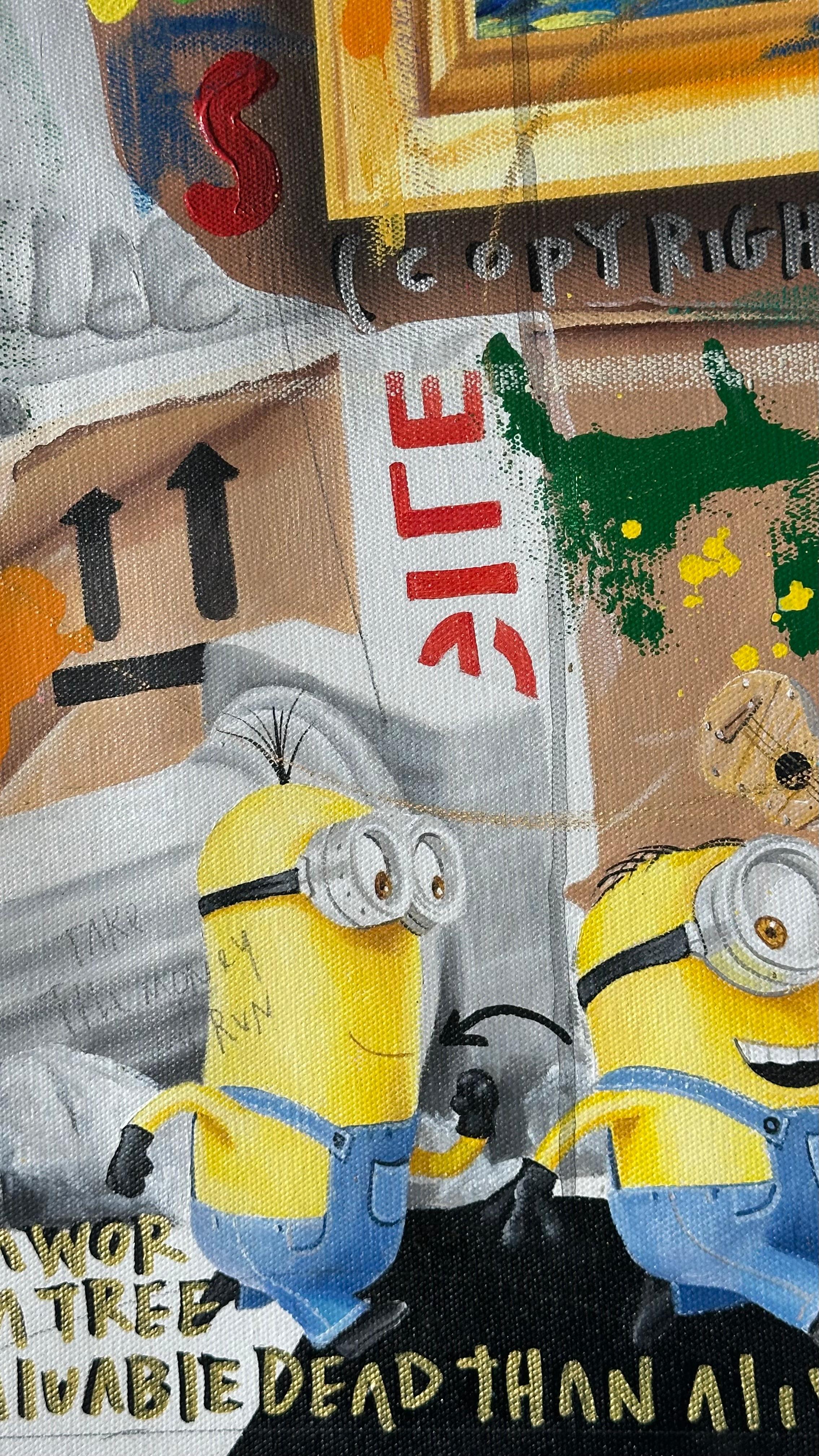 Pintura original y única en acrílico y técnica mixta.
Firmado, fechado y titulado al dorso del lienzo.
Se vende con Certificado de Autenticidad, tensado sobre bastidor de madera hecho a medida.

