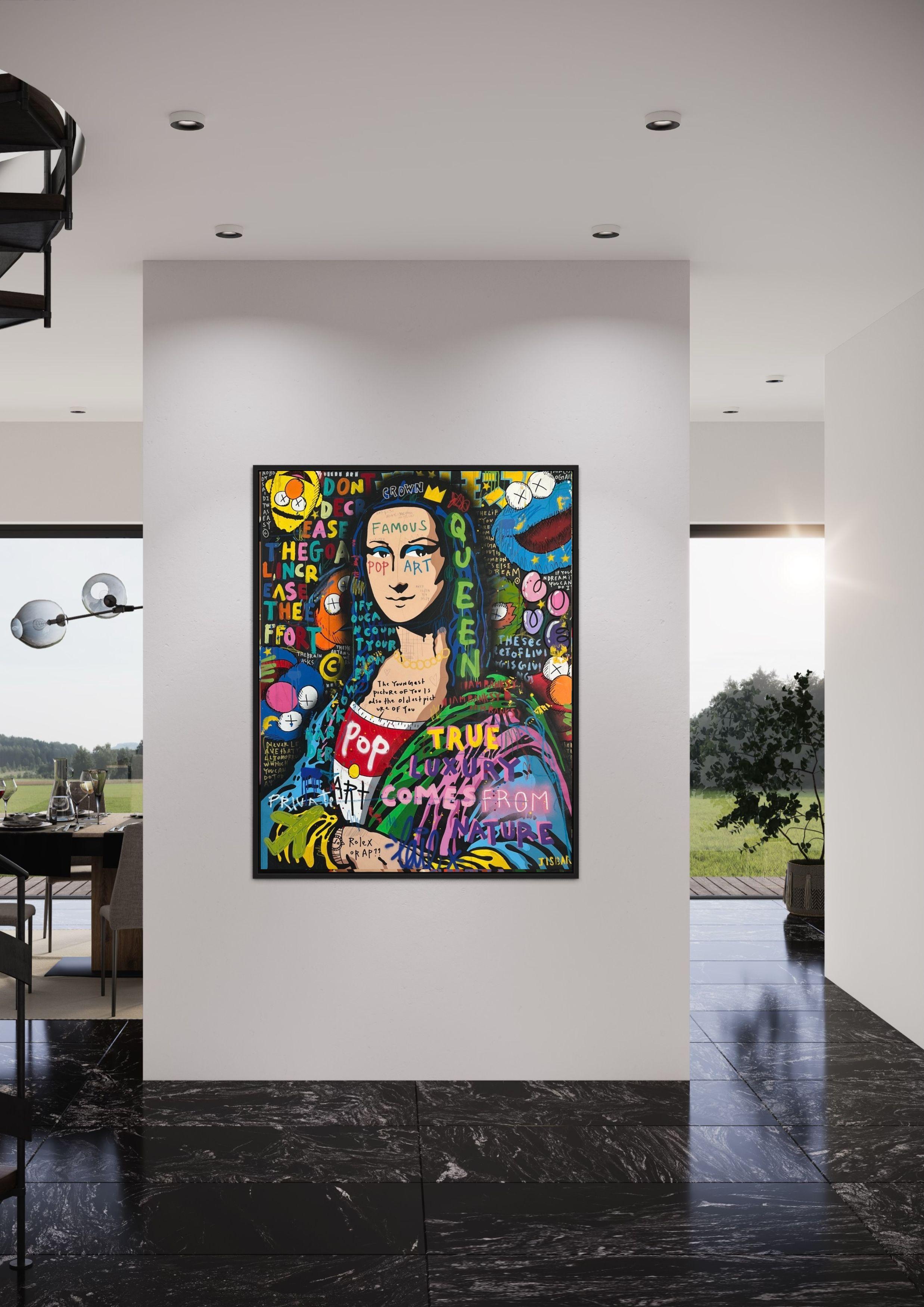True Pop Joconde - Painting di Jisbar