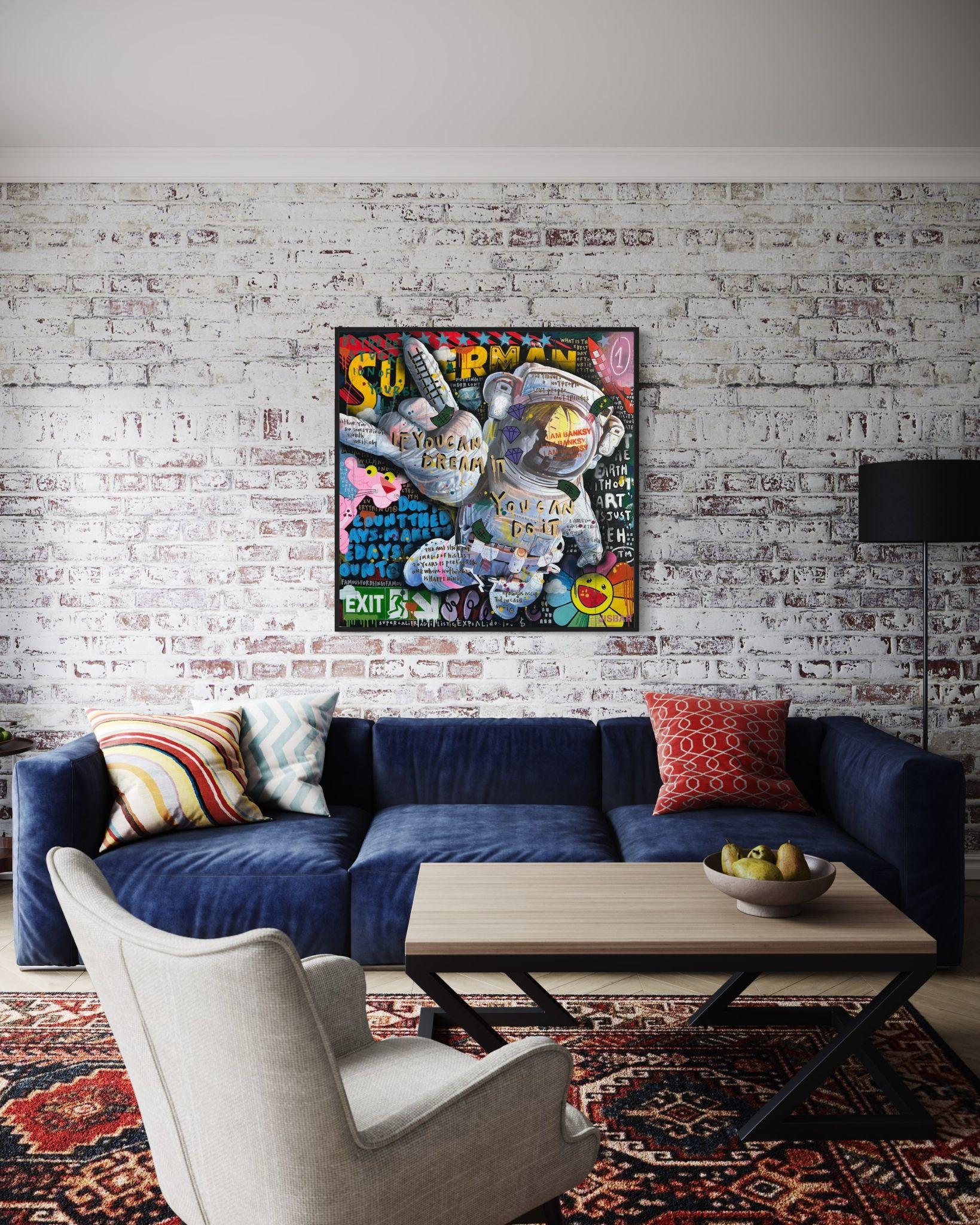 If You Can Dream It Spaceman - Painting by Jisbar