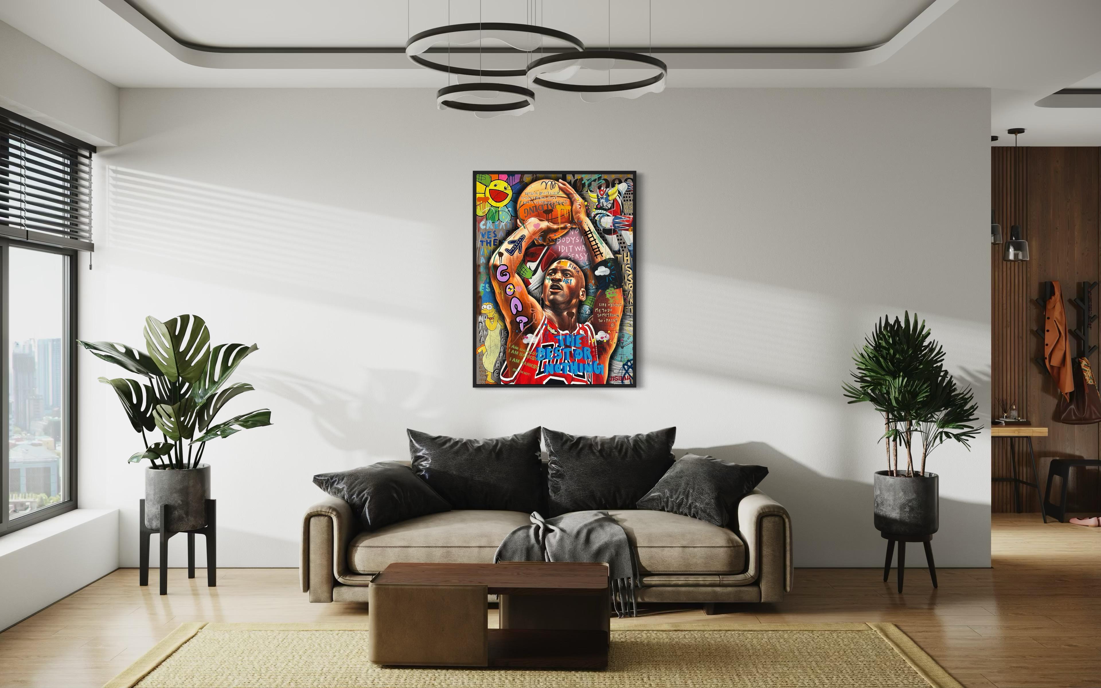 The Best Forbes Goat - Pop Art Painting by Jisbar