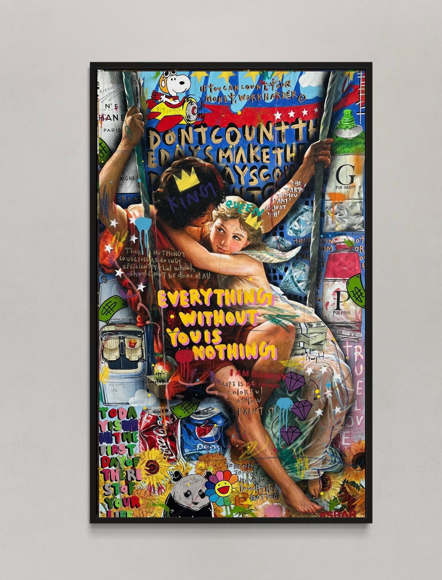 L'amour véritable - Painting de Jisbar