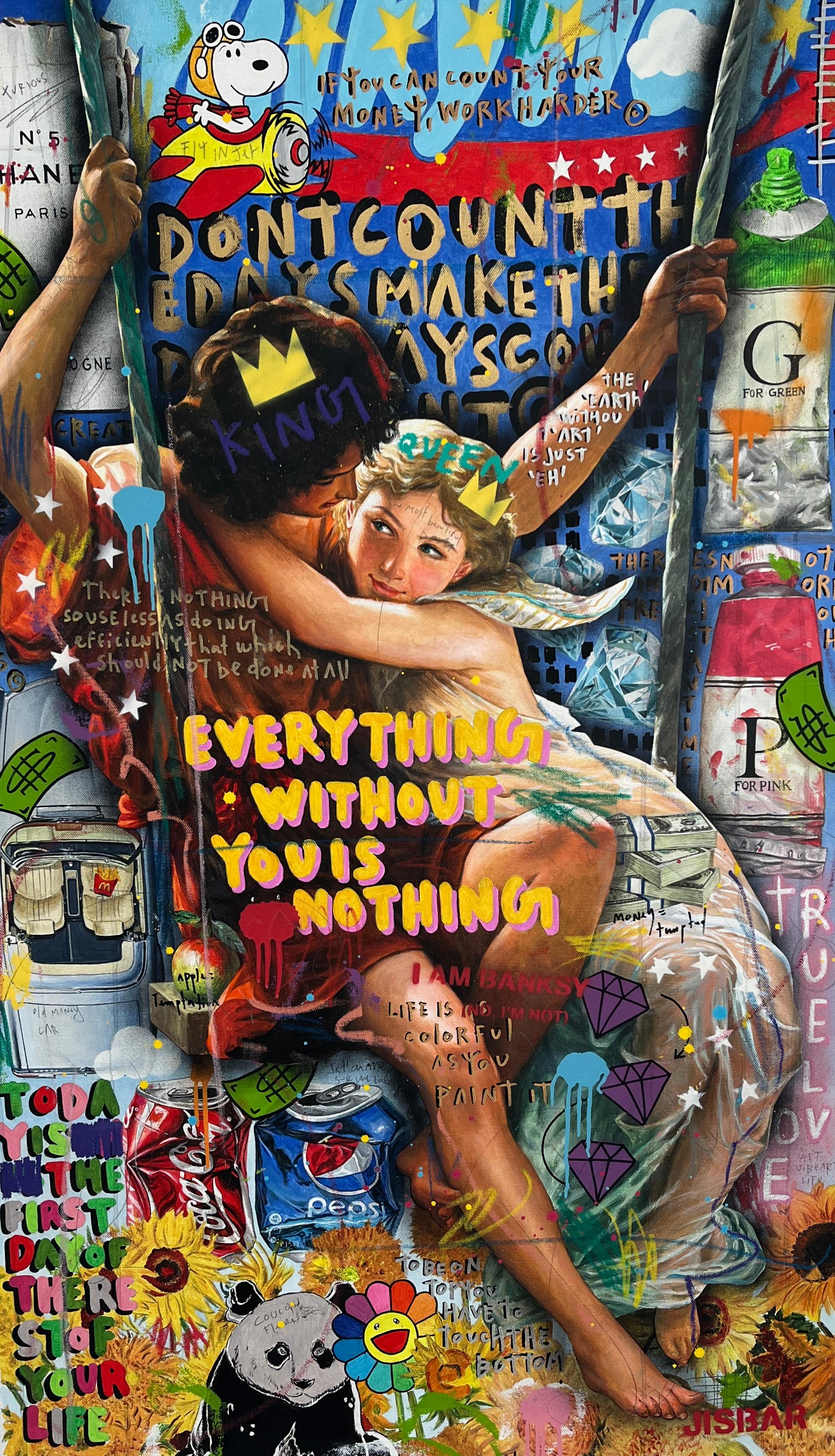 Still-Life Painting Jisbar - L'amour véritable