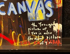Be yourself byJisbar UV-print on Aluminium-Dibond