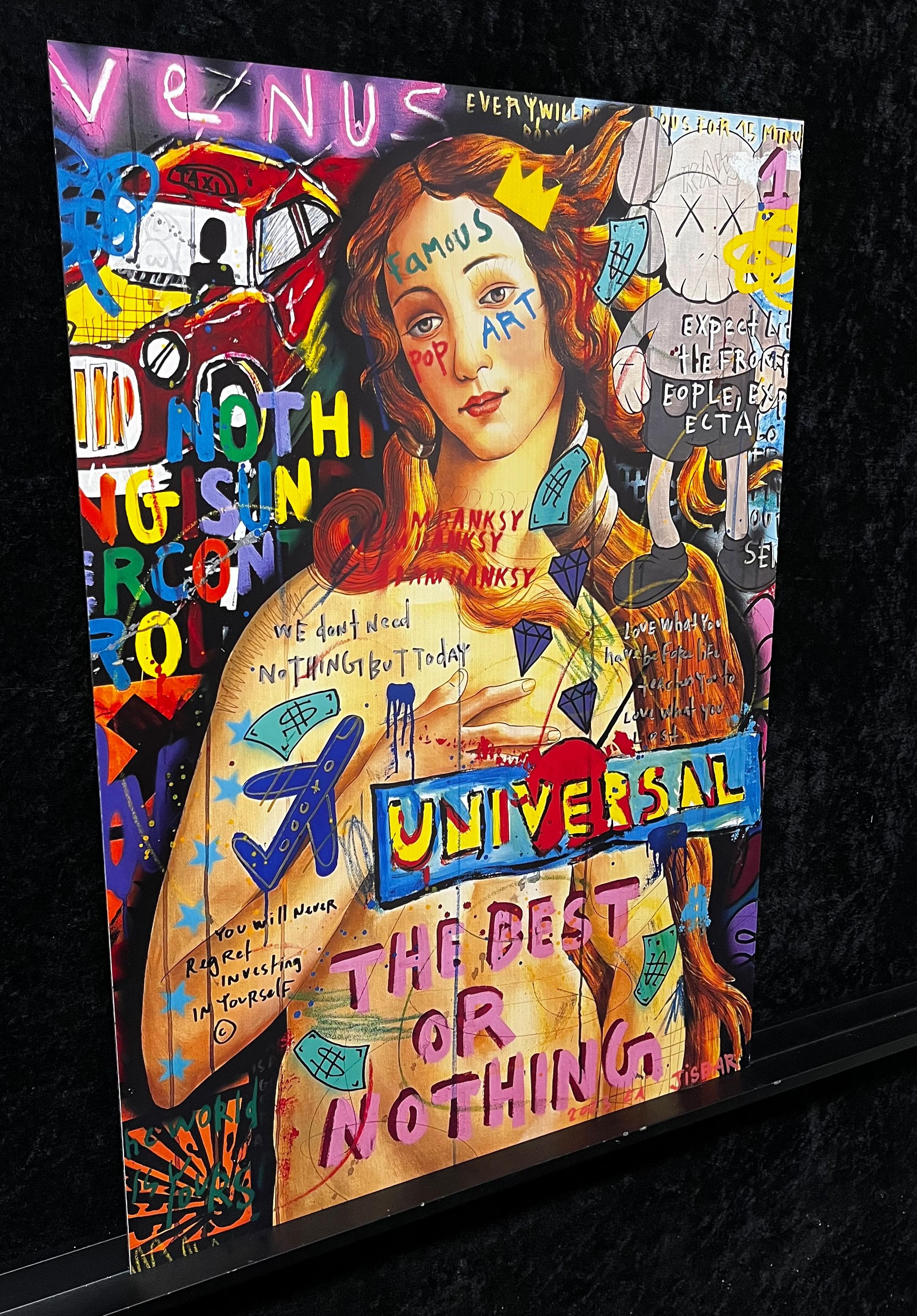 Venus Artprint by Jisbar (2023) UV-print Dibond For Sale 1