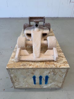 Candy Race Car Cream Brown