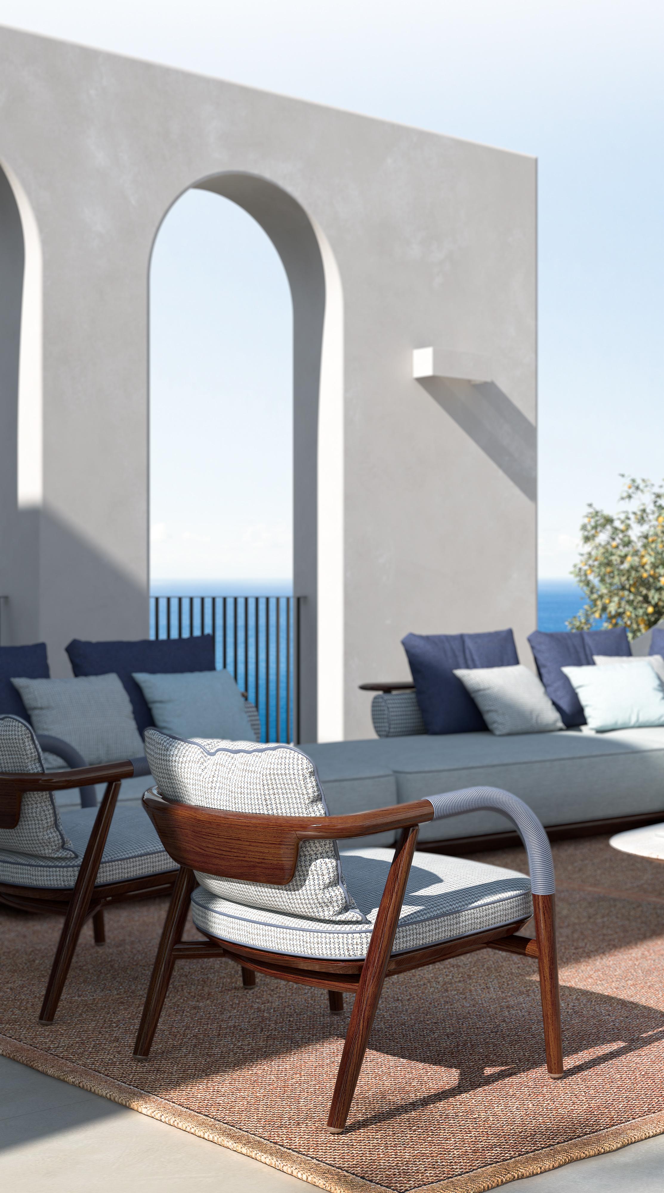 Modern Jiselle Armchair Outdoor For Sale