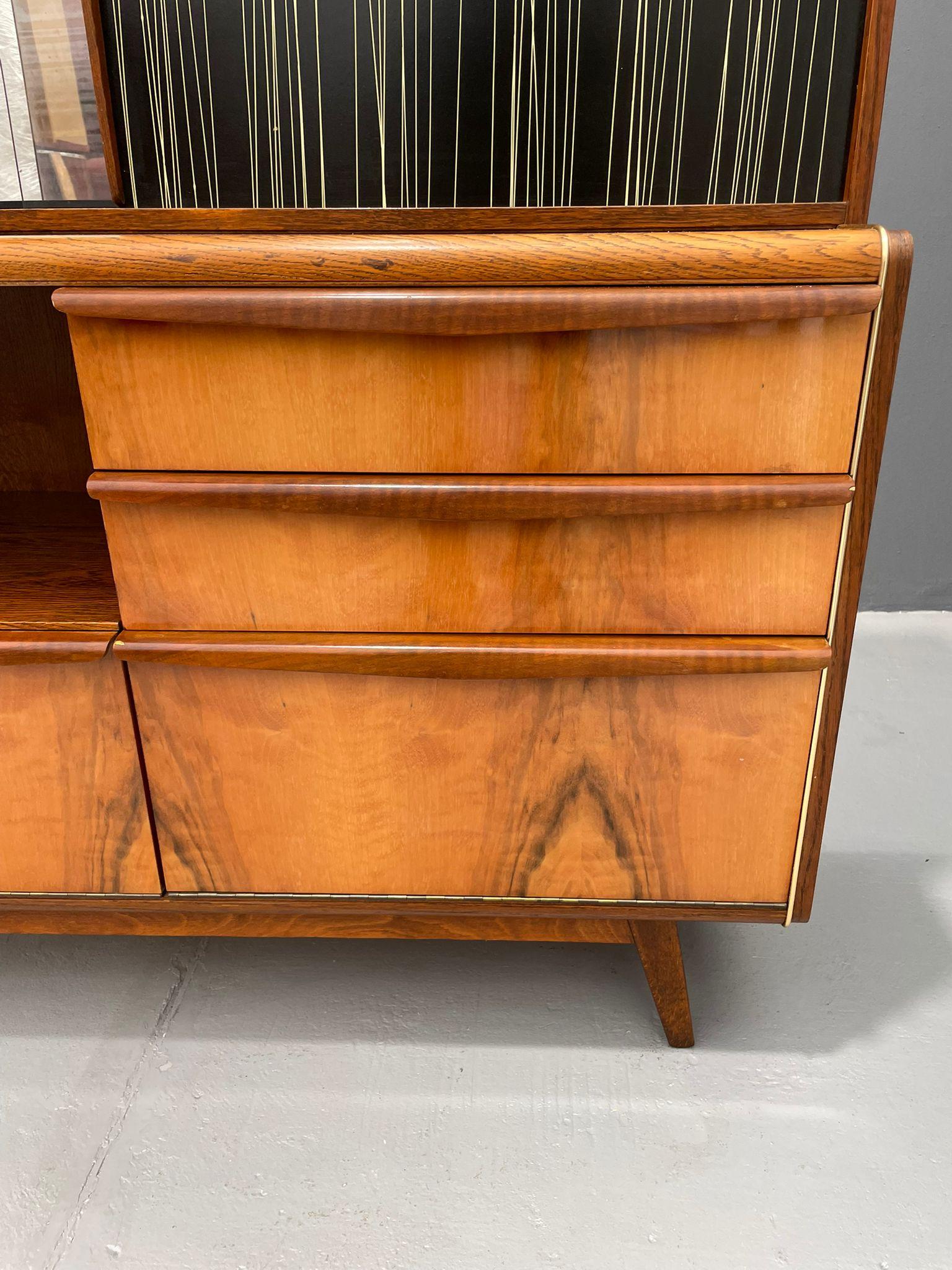 Jitona Sideboard U-372/386 - design by Bohumil Landsman & Hubert Nepožitek 1960s In Good Condition In Prague 8, CZ