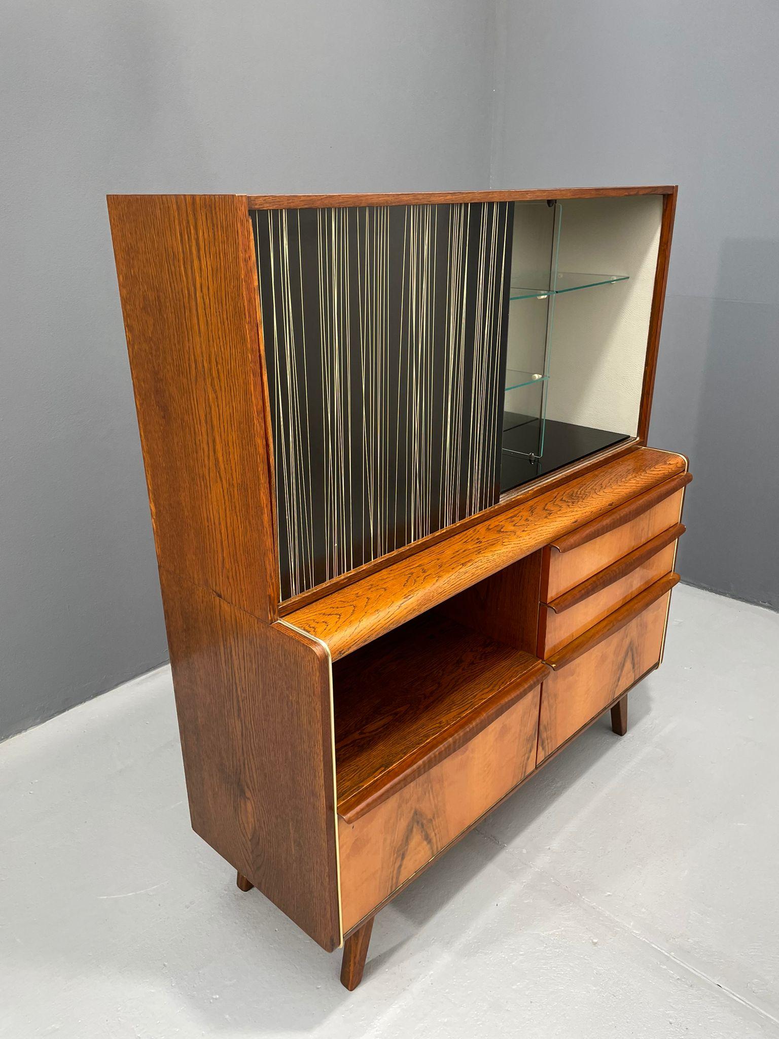 Jitona Sideboard U-372/386 - design by Bohumil Landsman & Hubert Nepožitek 1960s 1