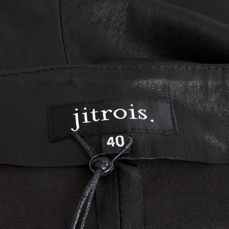 jitrois-black-skinny-cropped-leather-pants-40-m-at-1stdibs