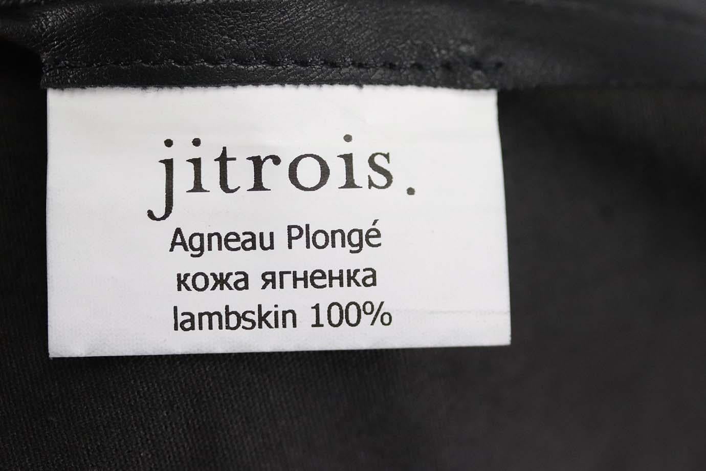 Women's Jitrois Stretch Leather Jacket FR 34 UK 6