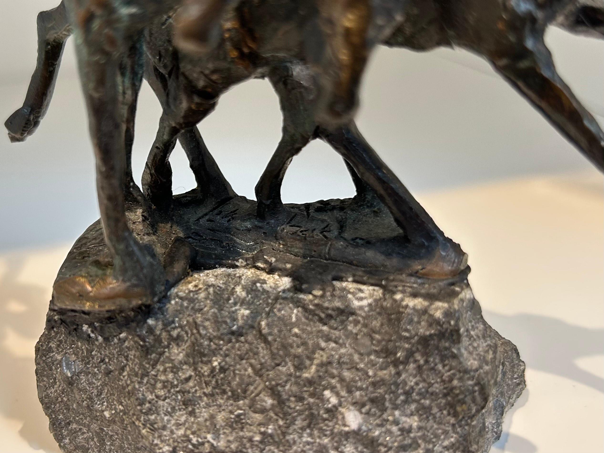Drie Paarden Tre cavalli Scultura figurativa animale contemporanea In magazzino in vendita 4