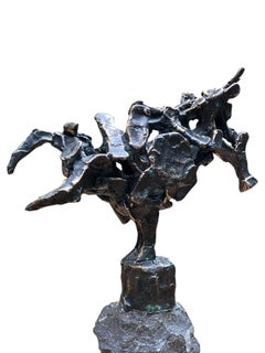 Sculpture de taureau Marbella Stier Marbella en bronze en stock