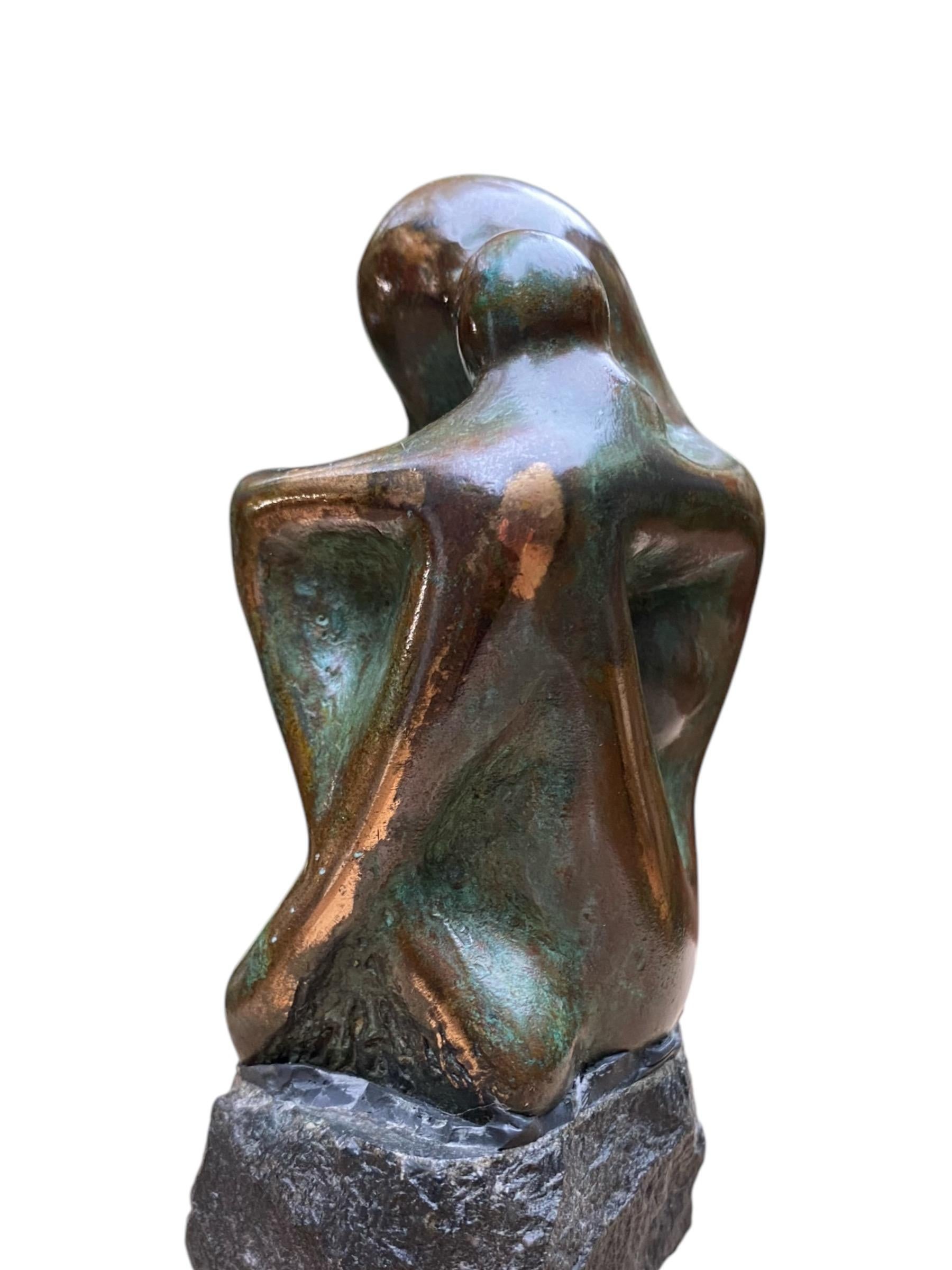 Jits Bakker Nude Sculpture – Moeder Studie 1 Mutterstudie 1 Bronze Frau Moderne Skulptur Stein Neu auf Lager