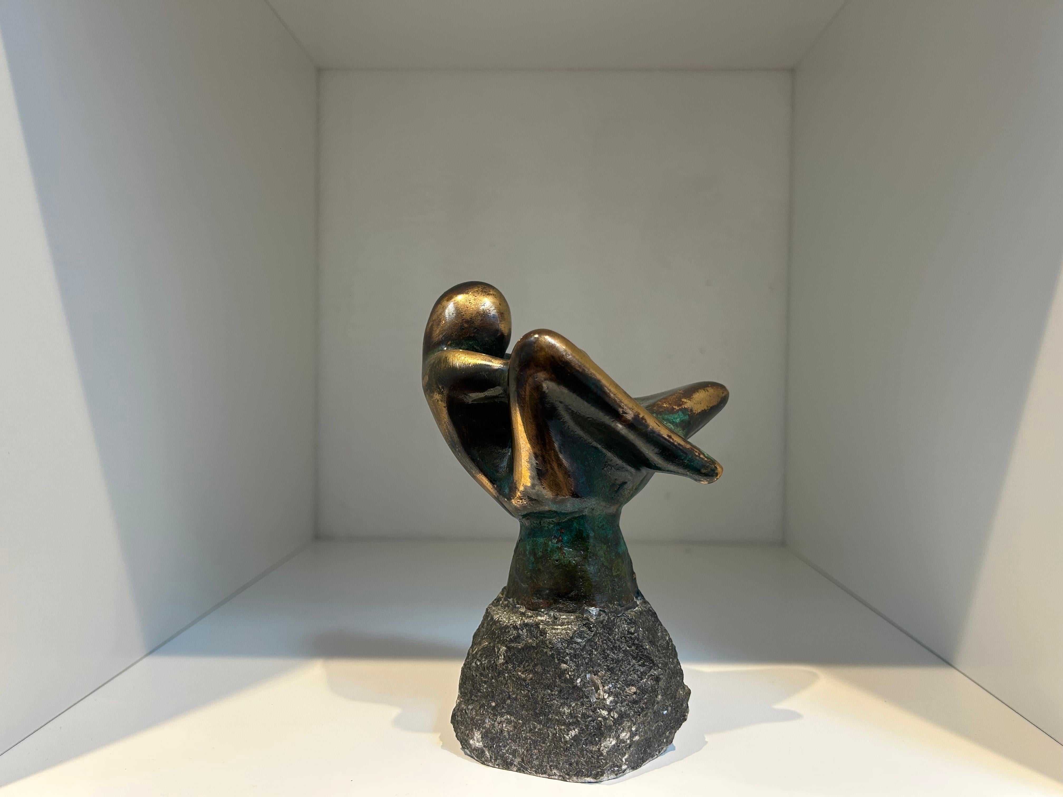 Figurative Sculpture Jits Bakker - Moeder Studie 2 Mother Study 2 Sculpture figurative de femme en bronze En stock