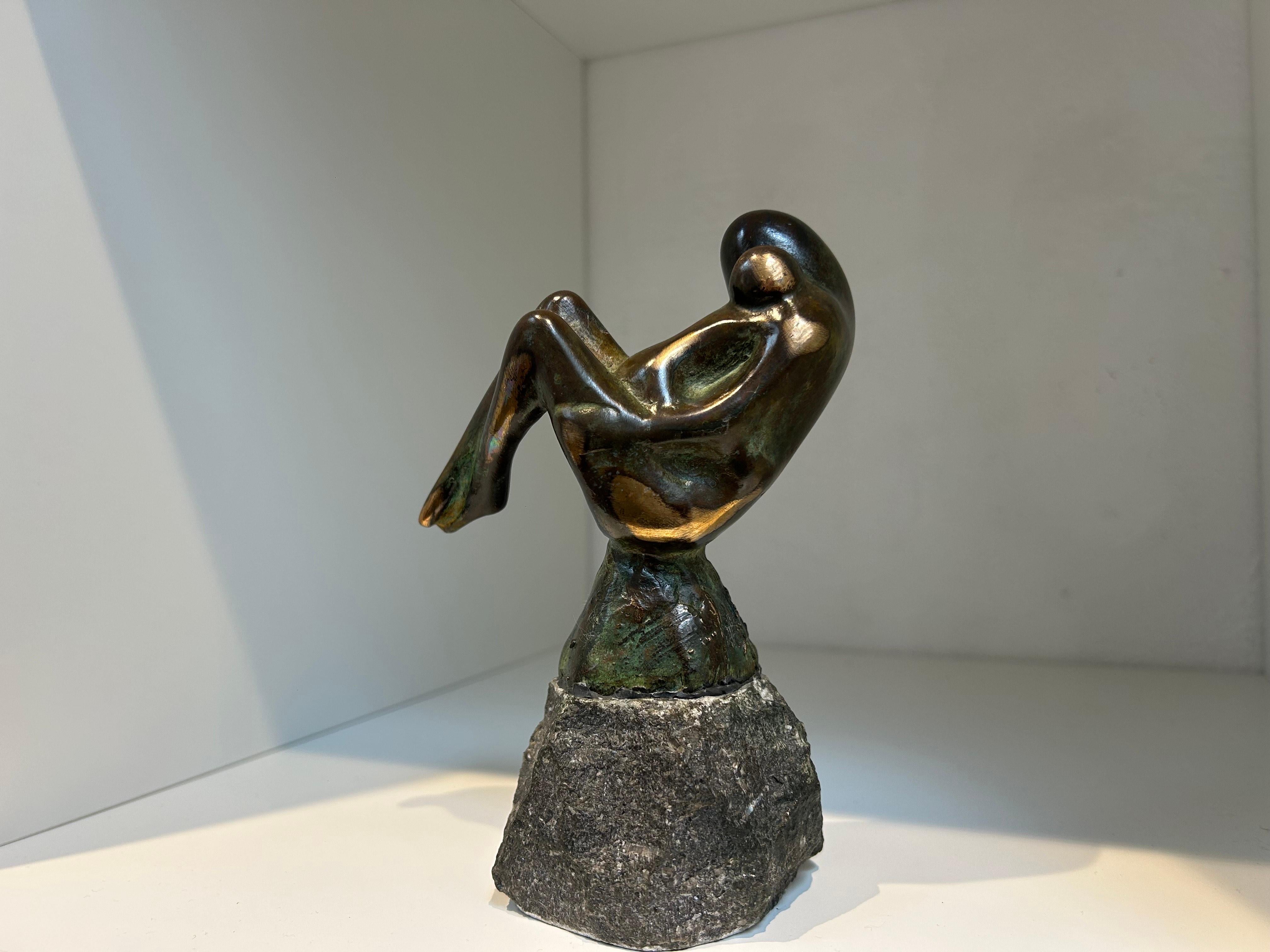 Moeder Studie 3 Madre Studie 3 Bronzo Scultura figurativa contemporanea In magazzino in vendita 5