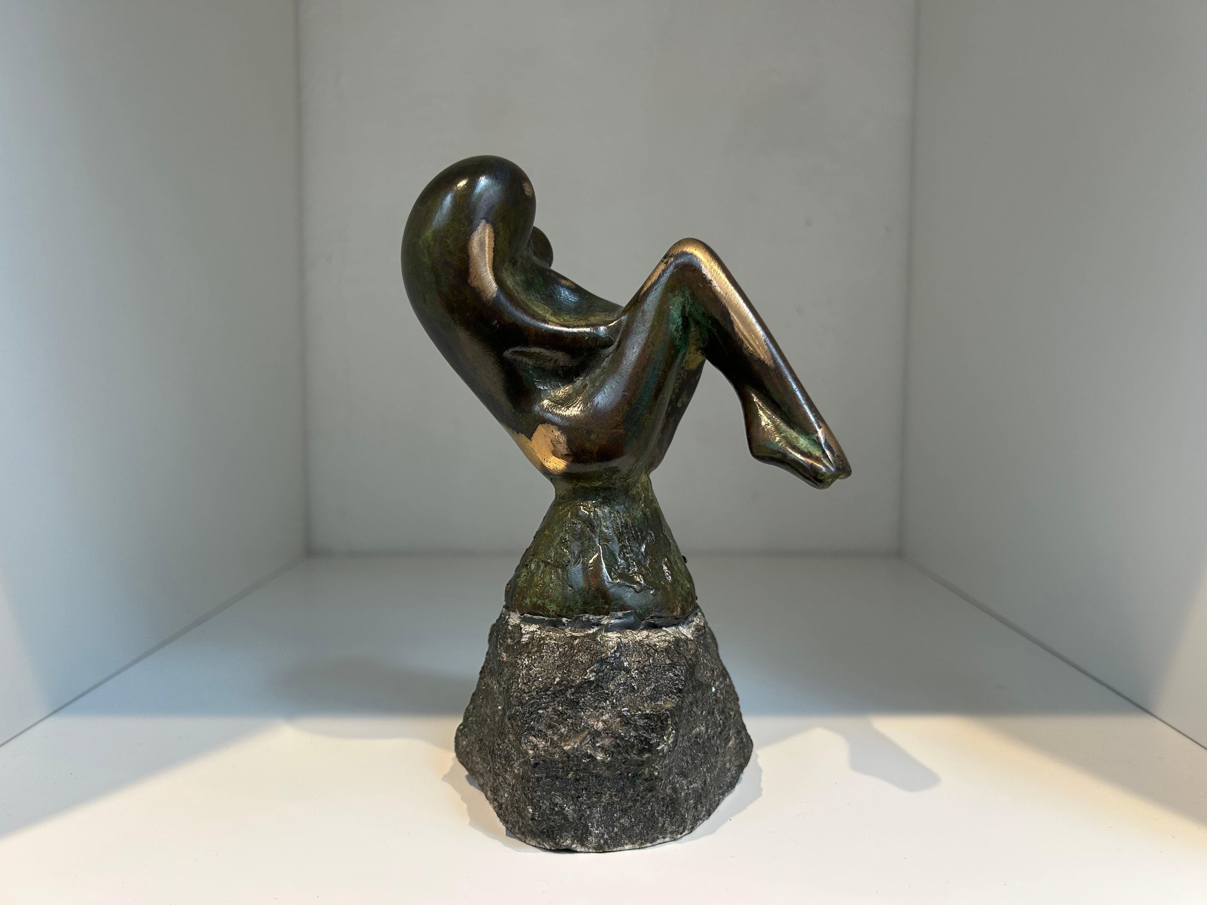 Moeder Studie 3 Madre Studie 3 Bronzo Scultura figurativa contemporanea In magazzino in vendita 6