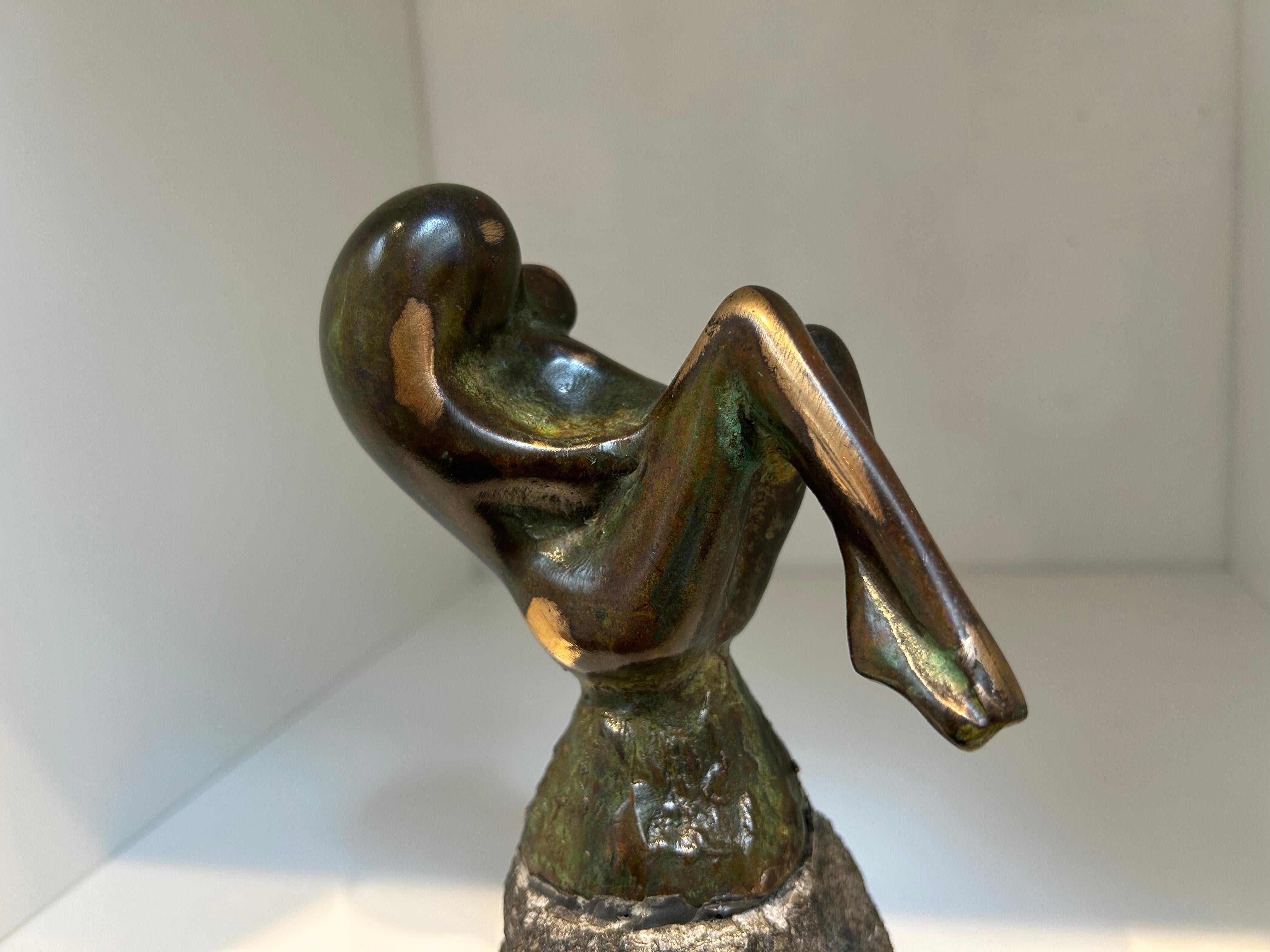 Moeder Studie 3 Madre Studie 3 Bronzo Scultura figurativa contemporanea In magazzino in vendita 1
