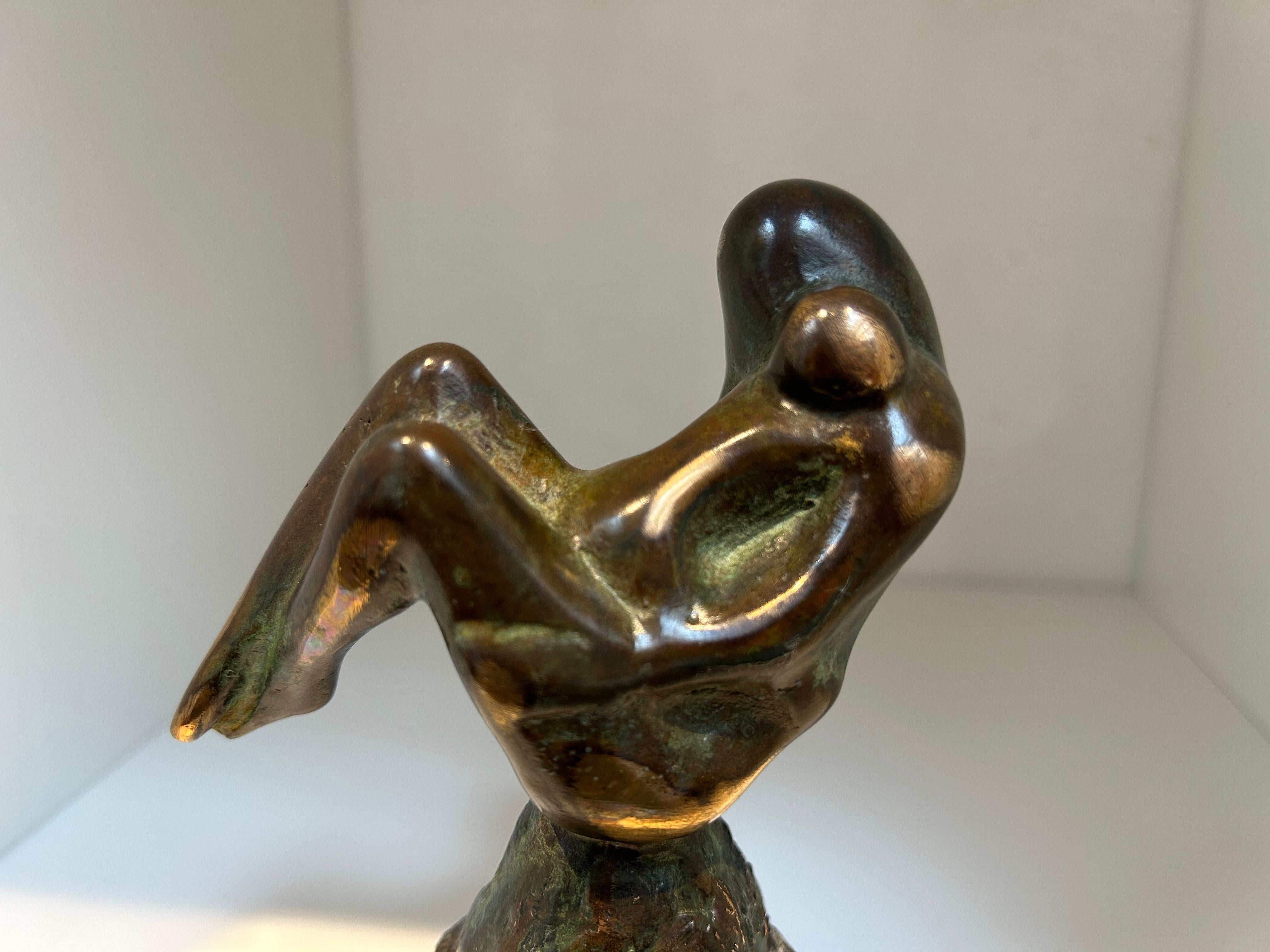 Moeder Studie 3 Madre Studie 3 Bronzo Scultura figurativa contemporanea In magazzino in vendita 2