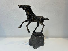 Paard au galop Cheval au galop Sculpture animalière en bronze Figurative Nouveau En Stock