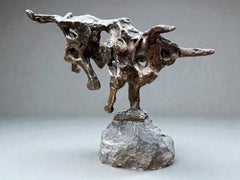 Stier Opengewerkt Toro Obra Abierta Arte Figurativo Animal En Stock