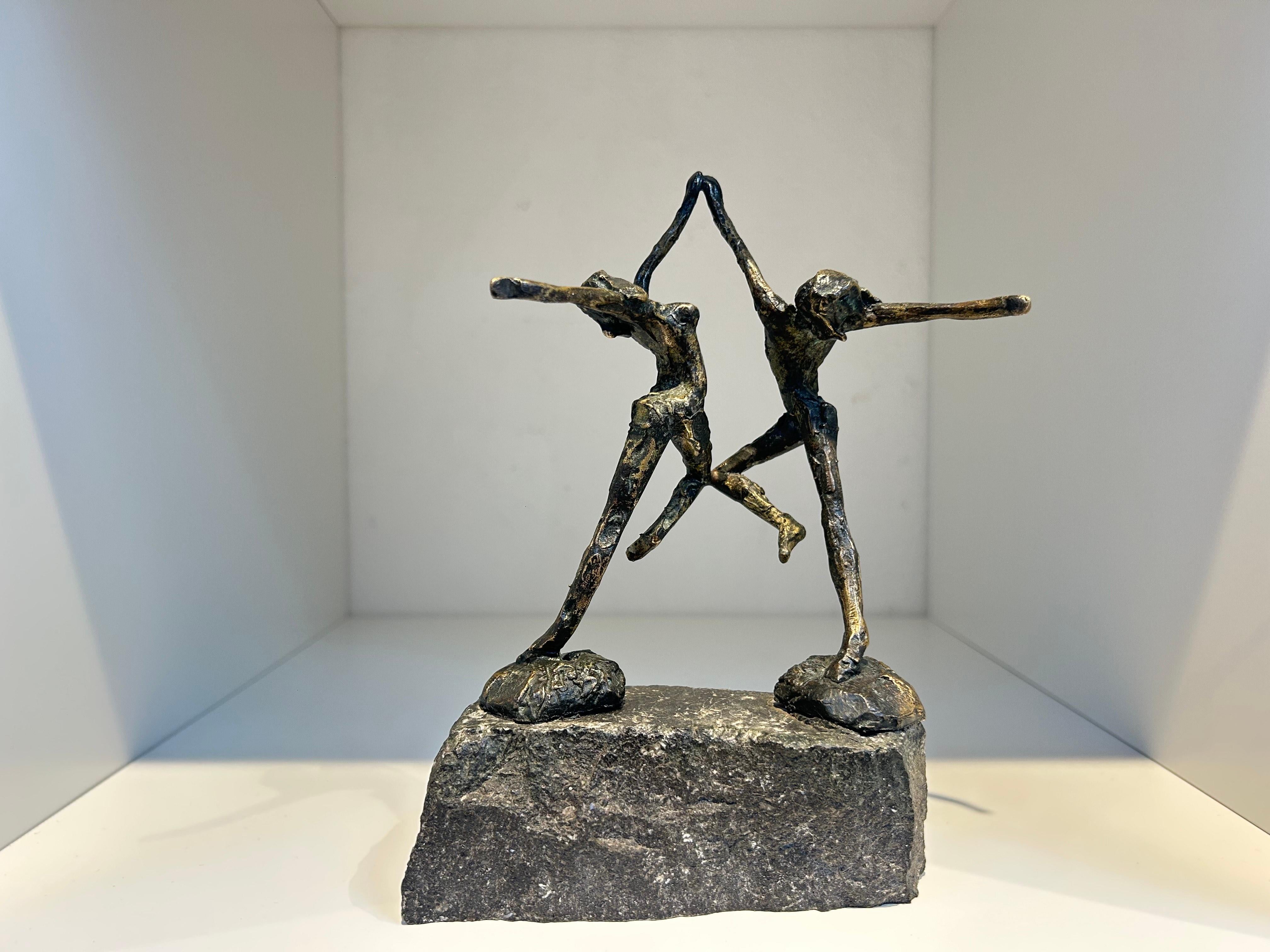 Sculpture moderne d'une danseuse Olympiade Tweede dansant femme dansant, neuve en stock en vente 2