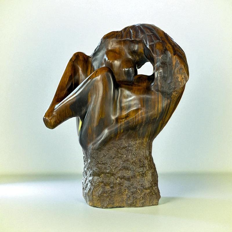 Verlangen n. 1 Desire Longing Scultura in bronzo Figurativa Moderna In magazzino - Sculpture di Jits Bakker
