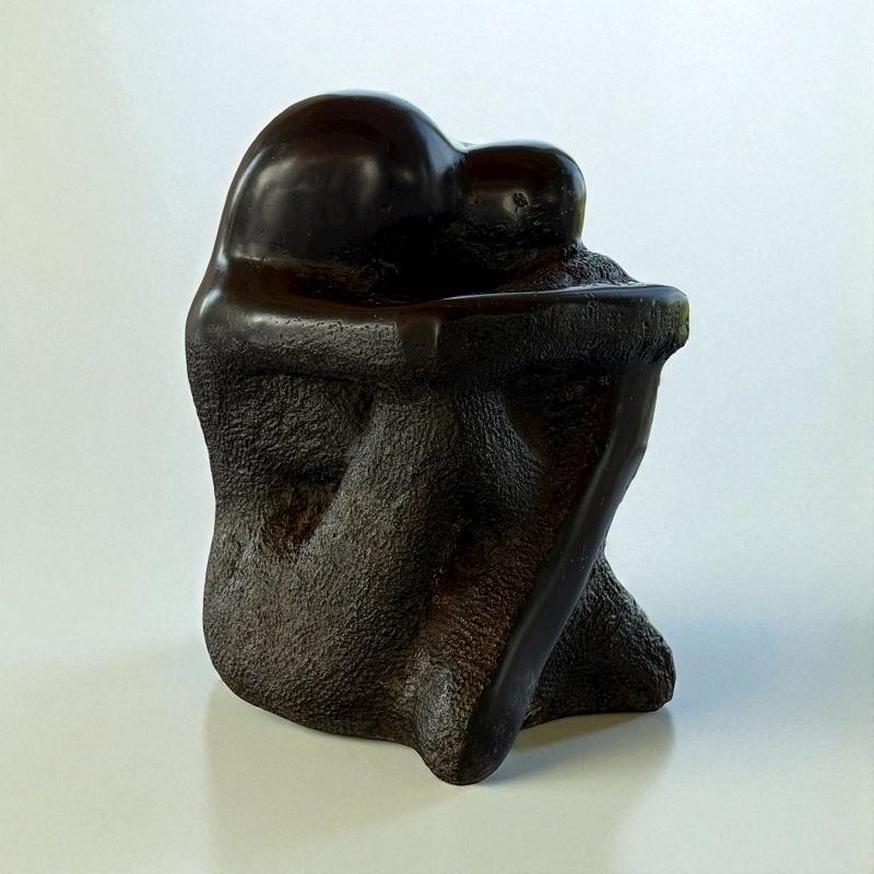 Verlangen n. 2 Desire Longing Scultura in bronzo Figurativa Moderna In magazzino - Sculpture di Jits Bakker