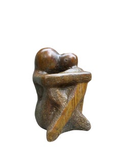 Verlangen no. 2 Desire Longing Bronze Sculpture Figurative Modern In Stock
