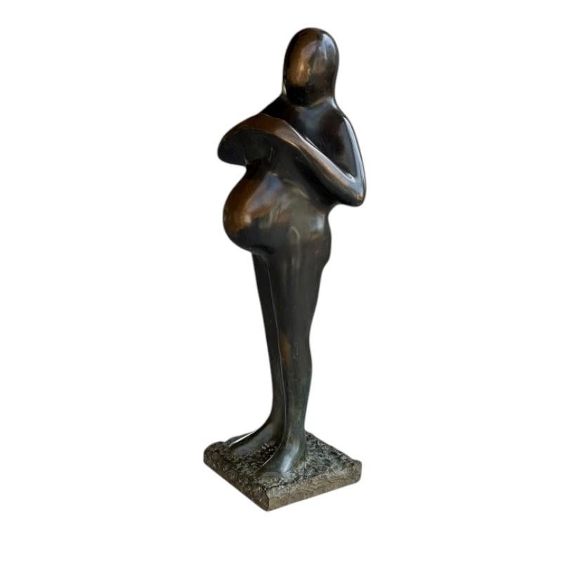 Abstract Sculpture di Jits Bakker - Verlangen n. 3 Desire Longing Scultura in bronzo Figurativa Moderna In magazzino