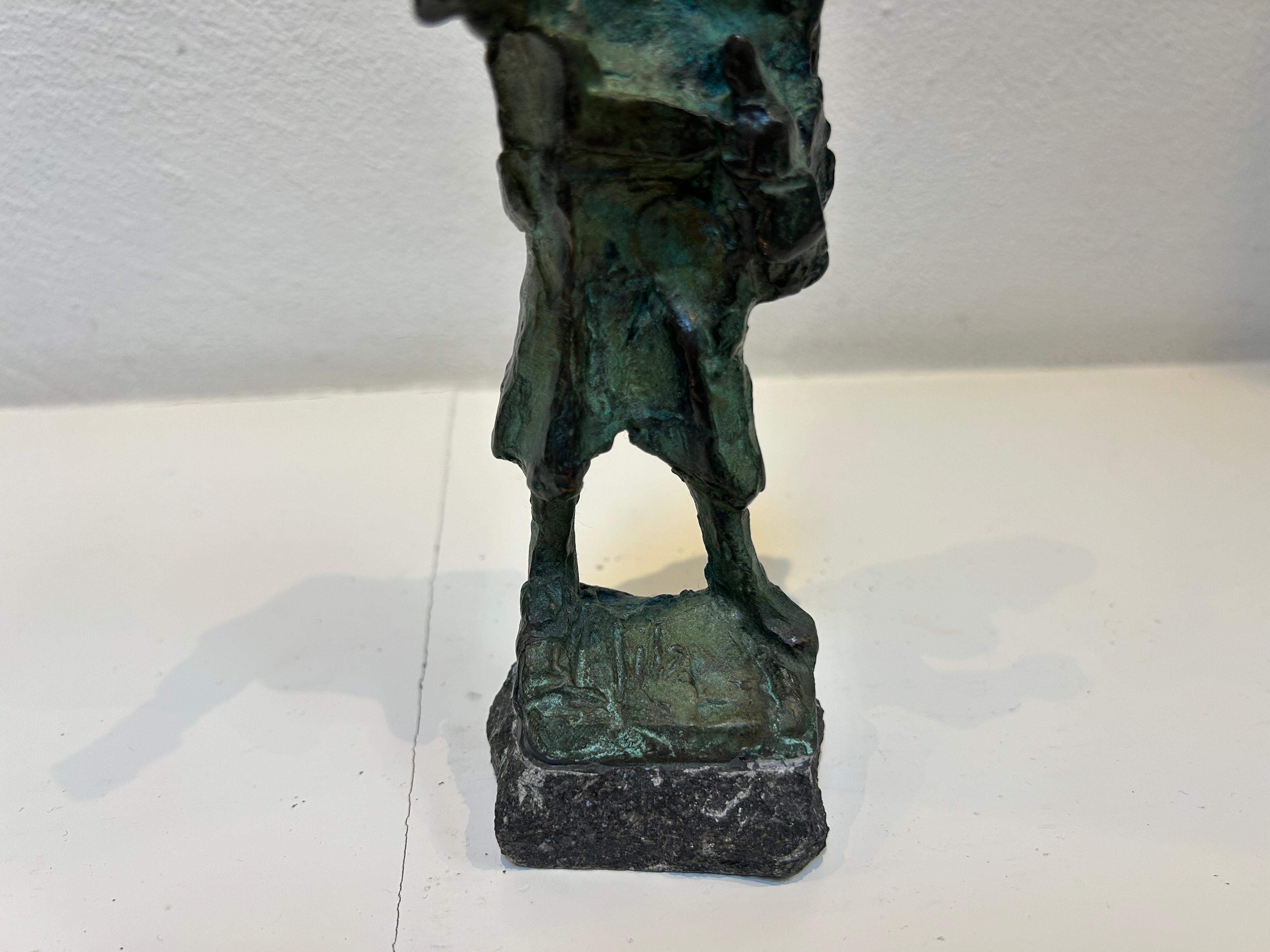 Vinoloog Vinologist Wine Tasting Bronze Figurative Men Sculpture Contemporary For Sale 1