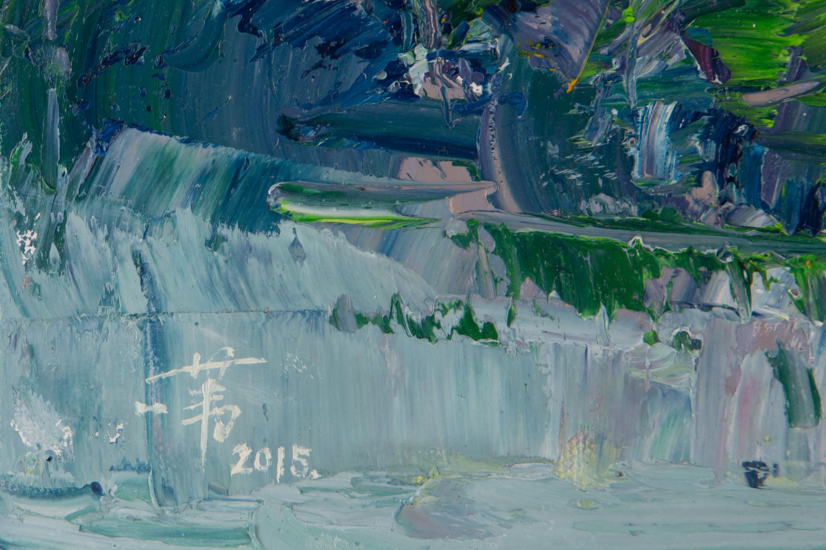 JiWei Chen Impressionist Original Ölgemälde 