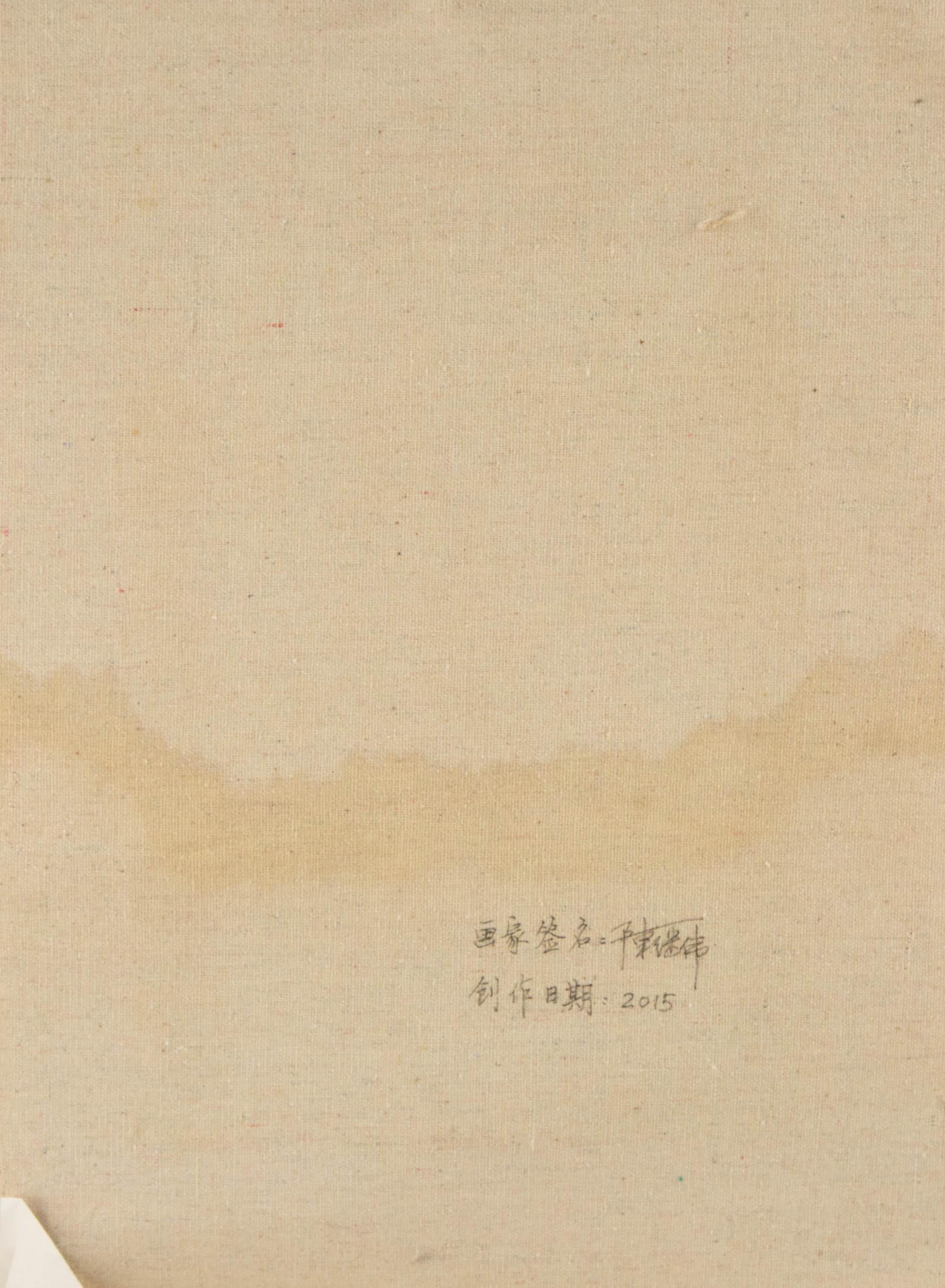 Jiwei Chen Landscape Original Oil On Canvas 