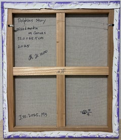 Korean Contemporary Art by Jiwoo Oh - Dolphins Story 3