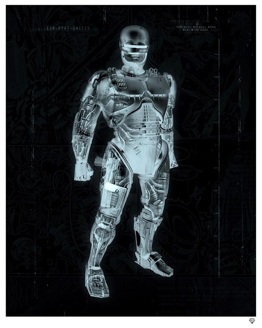 Murphy [RoboCop] - X-Ray - Impression numérique en édition limitée 