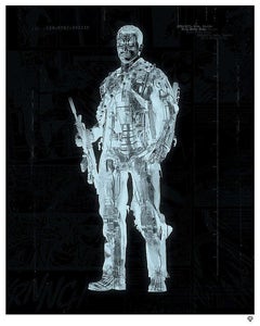 Used Uncle Bob Terminator, X-RAY - Limited Edition Digital Print