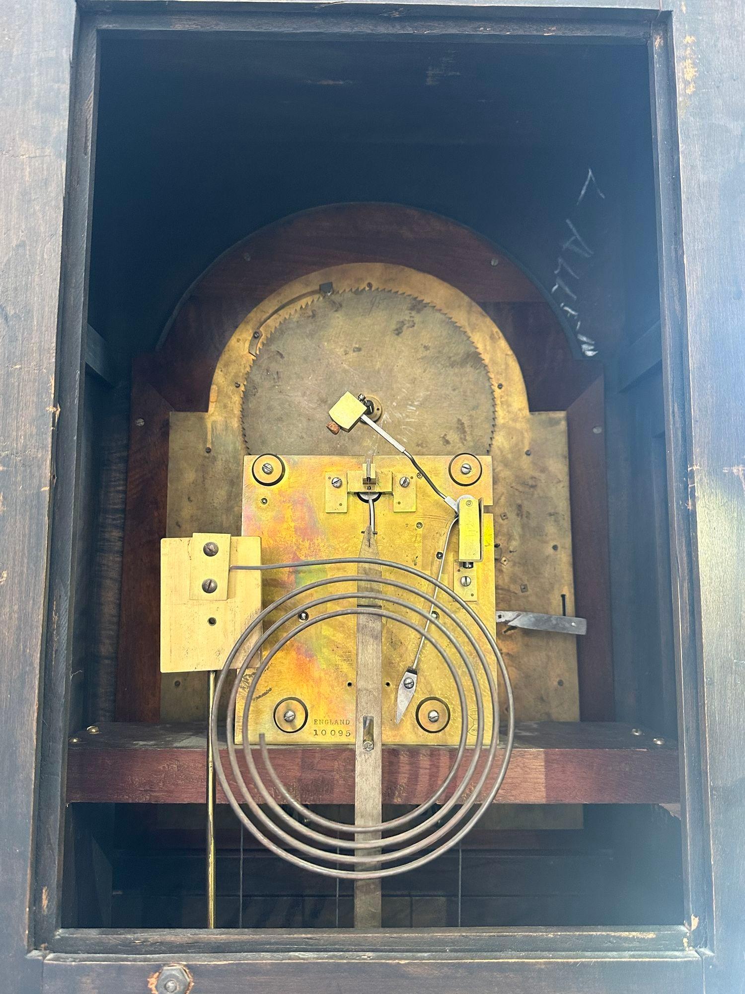 J.J. Horloge de grand-père en acajou Elliot pour Tiffany & Co. (vers 1915) en vente 7