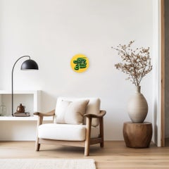 Sushi Snake on Yellow - Fun Animal and Food Painting