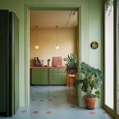 Turtle with a Macaroon Crown No. 1 - Playful Animal and Dessert Painting on Wood