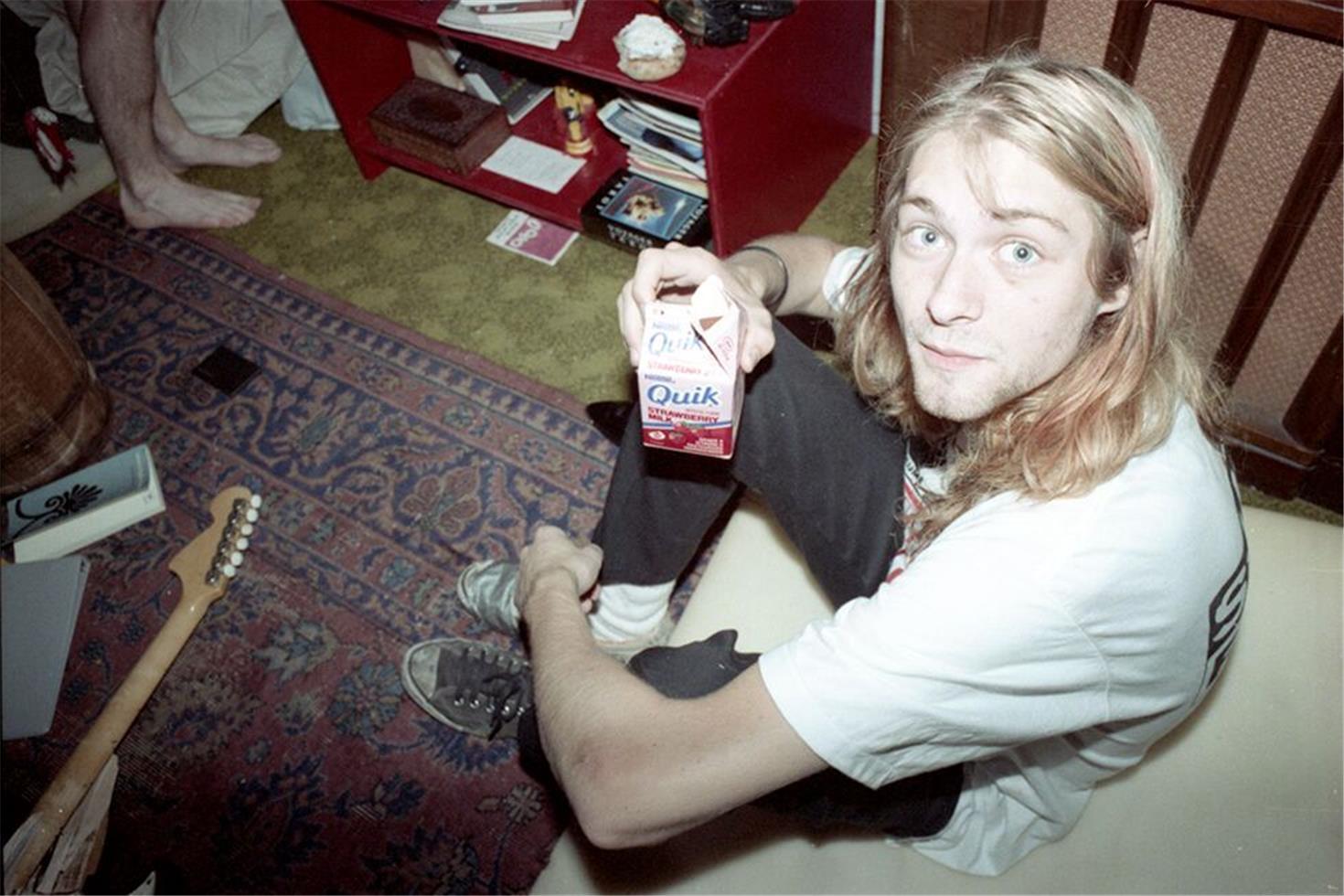 Color Photograph JJ Gonson - Kurt Cobain, Nirvana, Watertown, MA, 1989