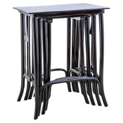 J.&J. Kohn - Gustav Siegel - Nesting tables - Beech