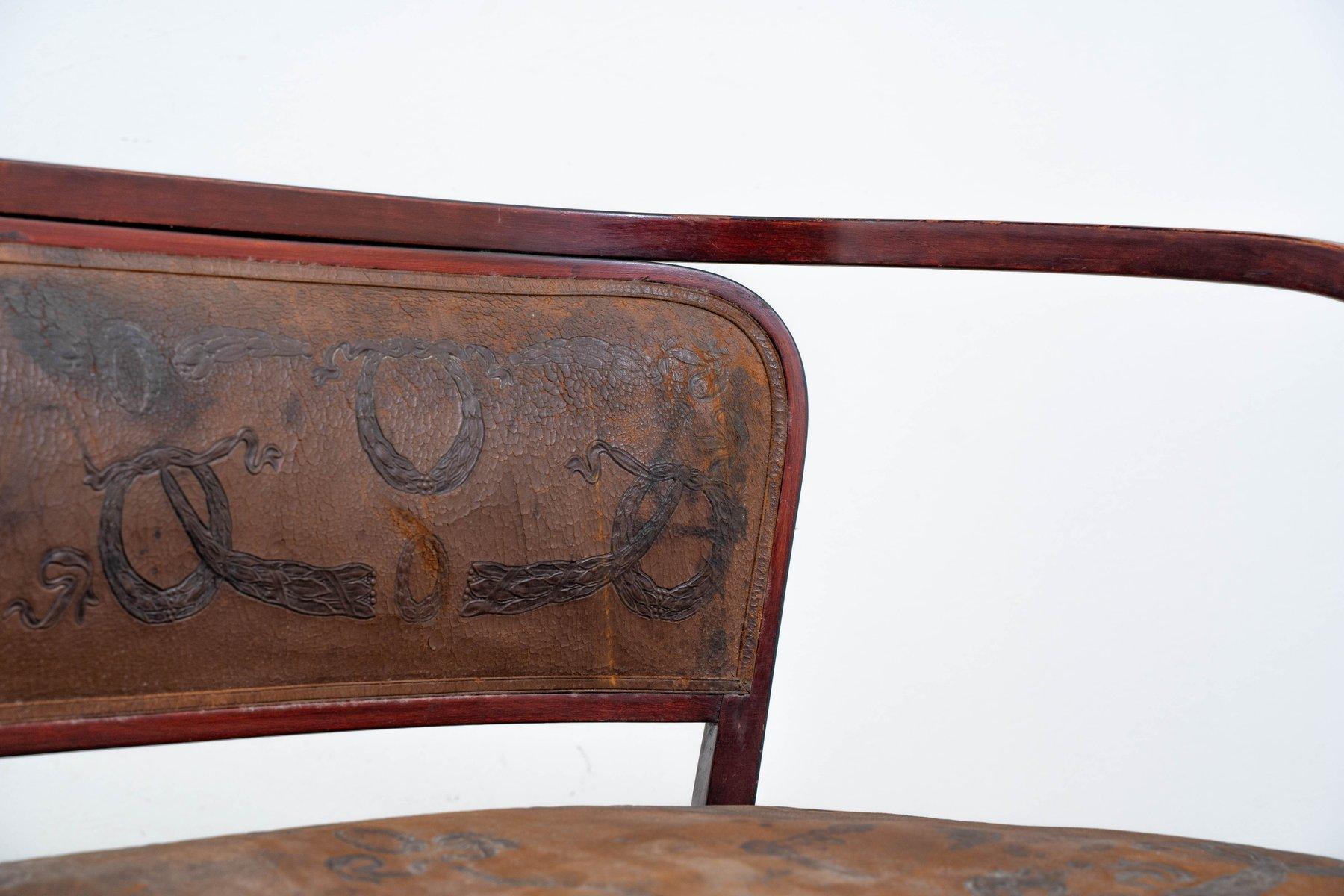 J.&J. Kohn - Gustav Siegel - Sofa - No. 715 For Sale 6