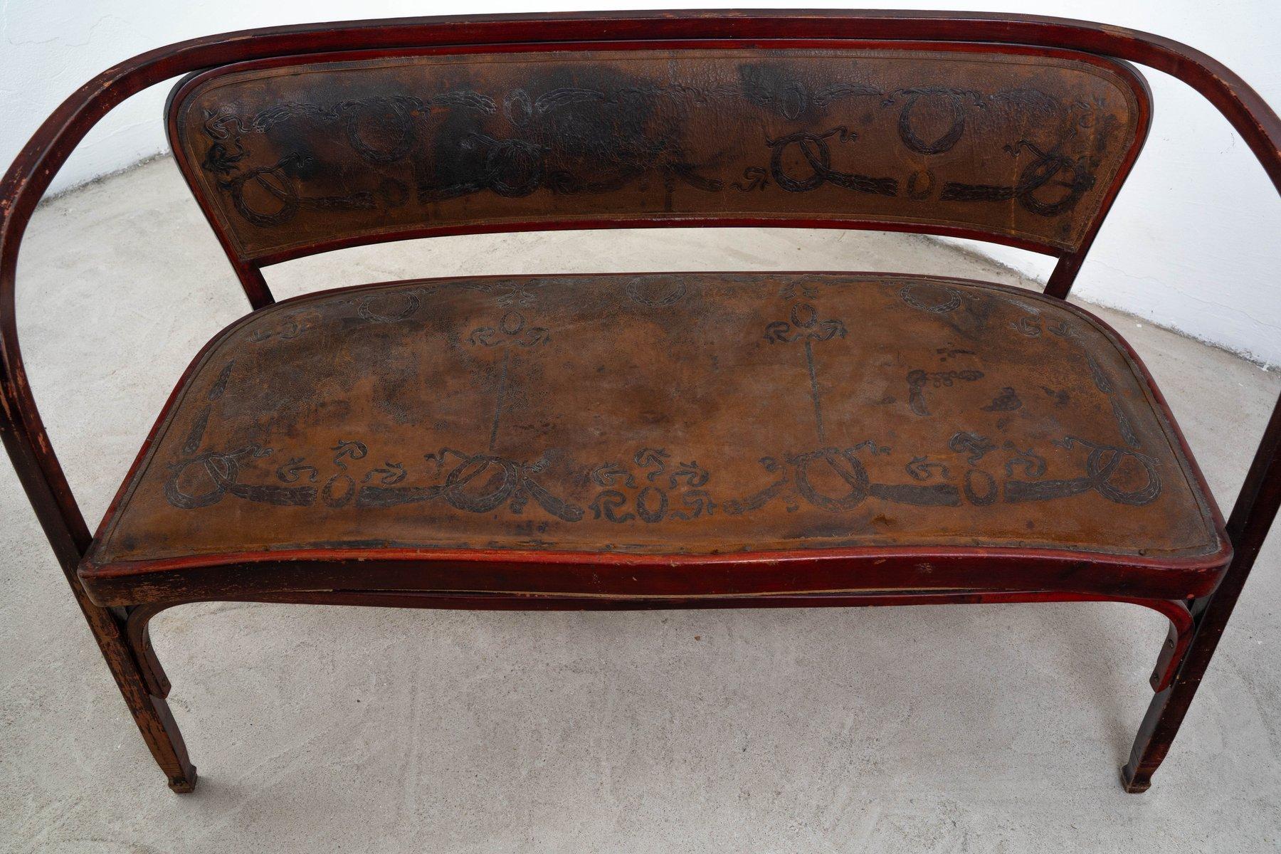 J.&J. Kohn - Gustav Siegel - Sofa - No. 715 For Sale 7