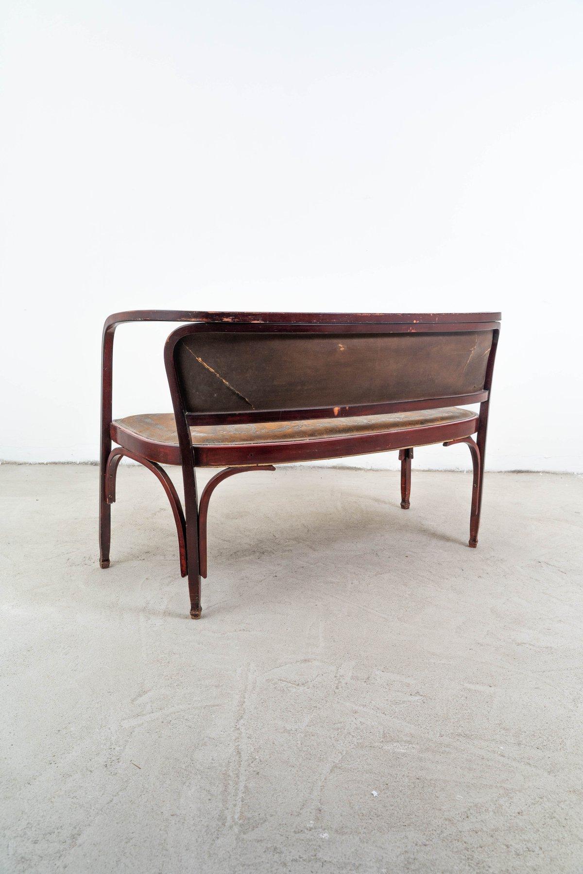 Art Nouveau J.&J. Kohn - Gustav Siegel - Sofa - No. 715 For Sale