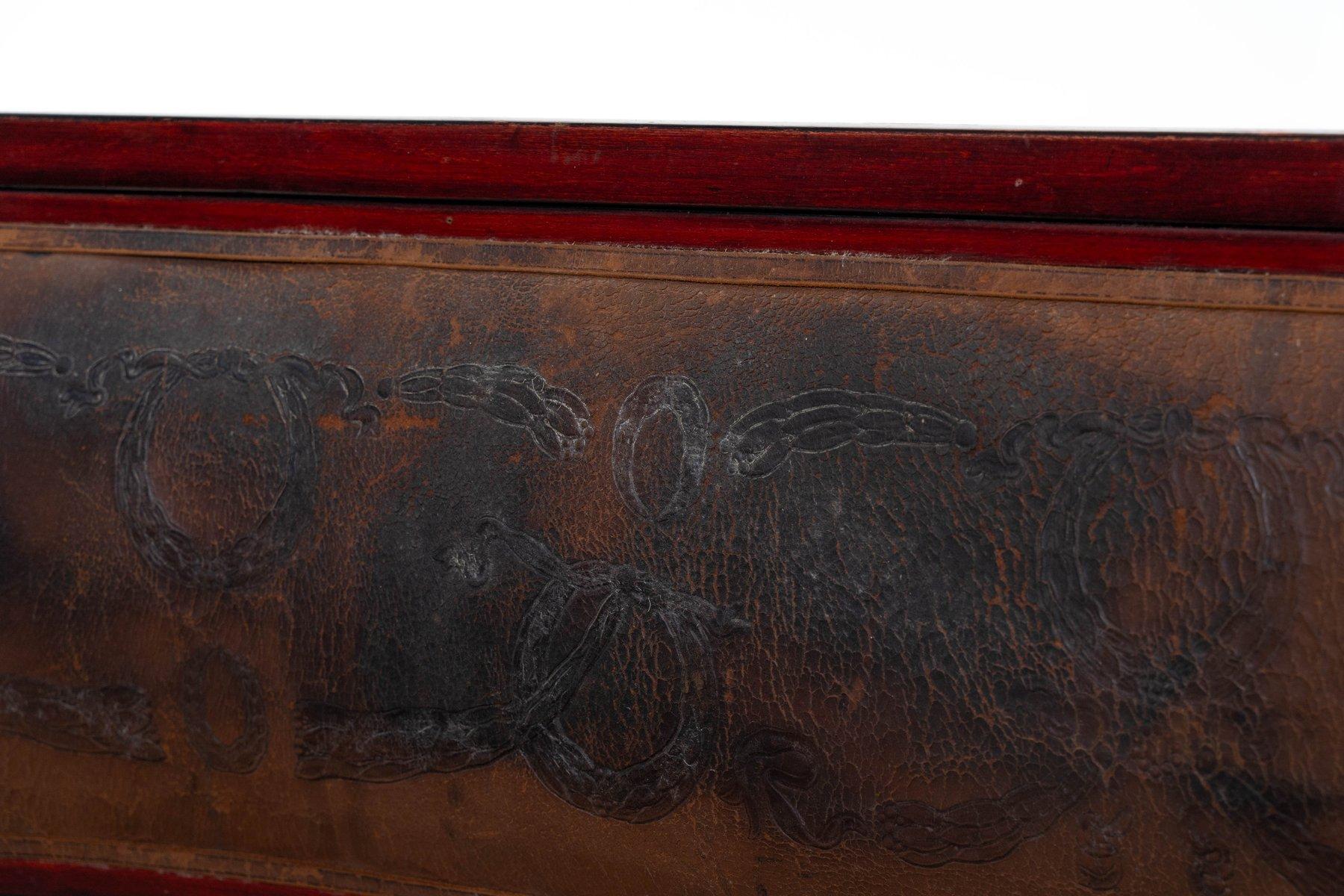 Leather J.&J. Kohn - Gustav Siegel - Sofa - No. 715 For Sale
