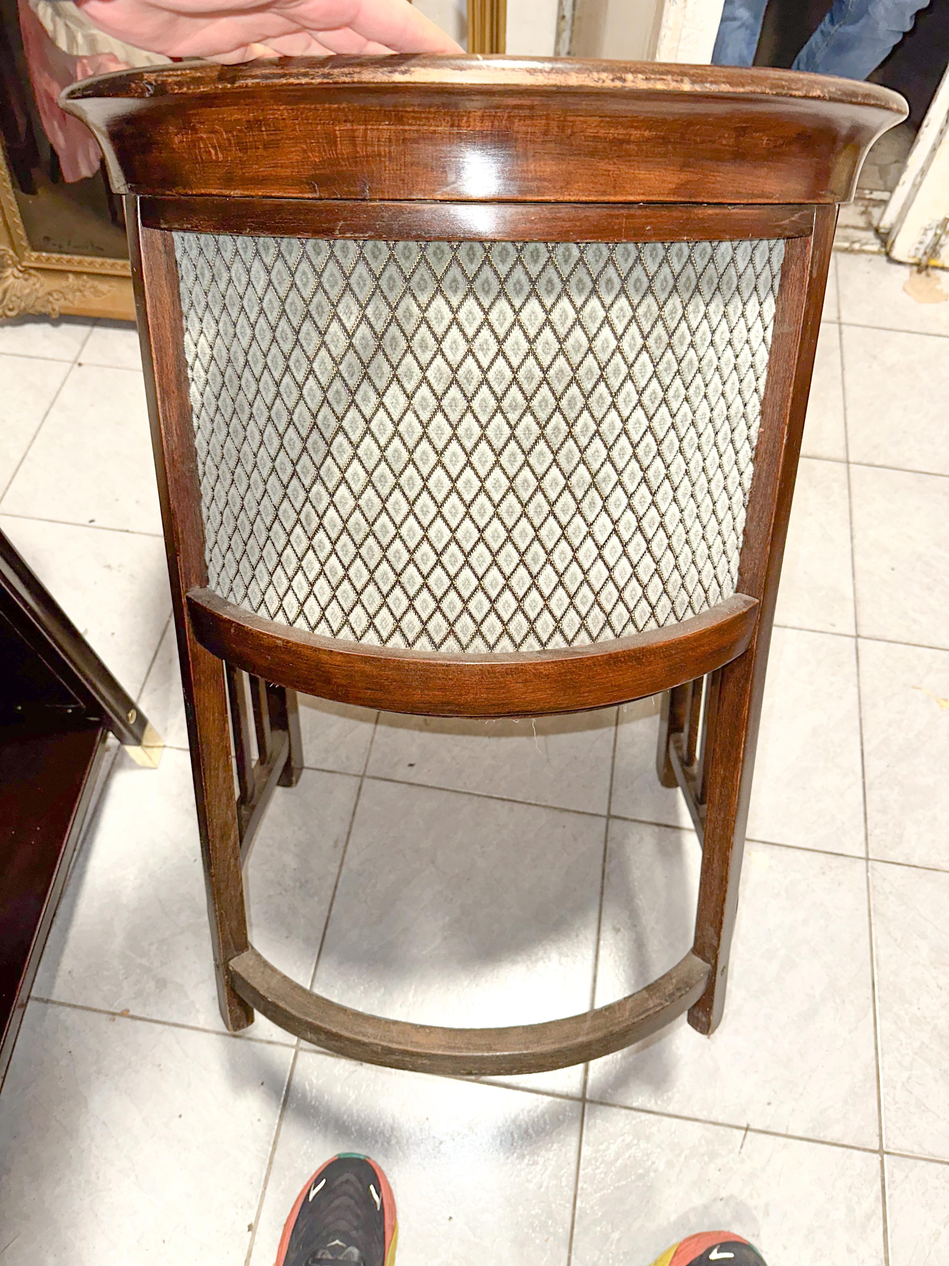 Austrian J.&J. Kohn - Josef Hoffmann - Armchair - Fledermaus - Beech For Sale