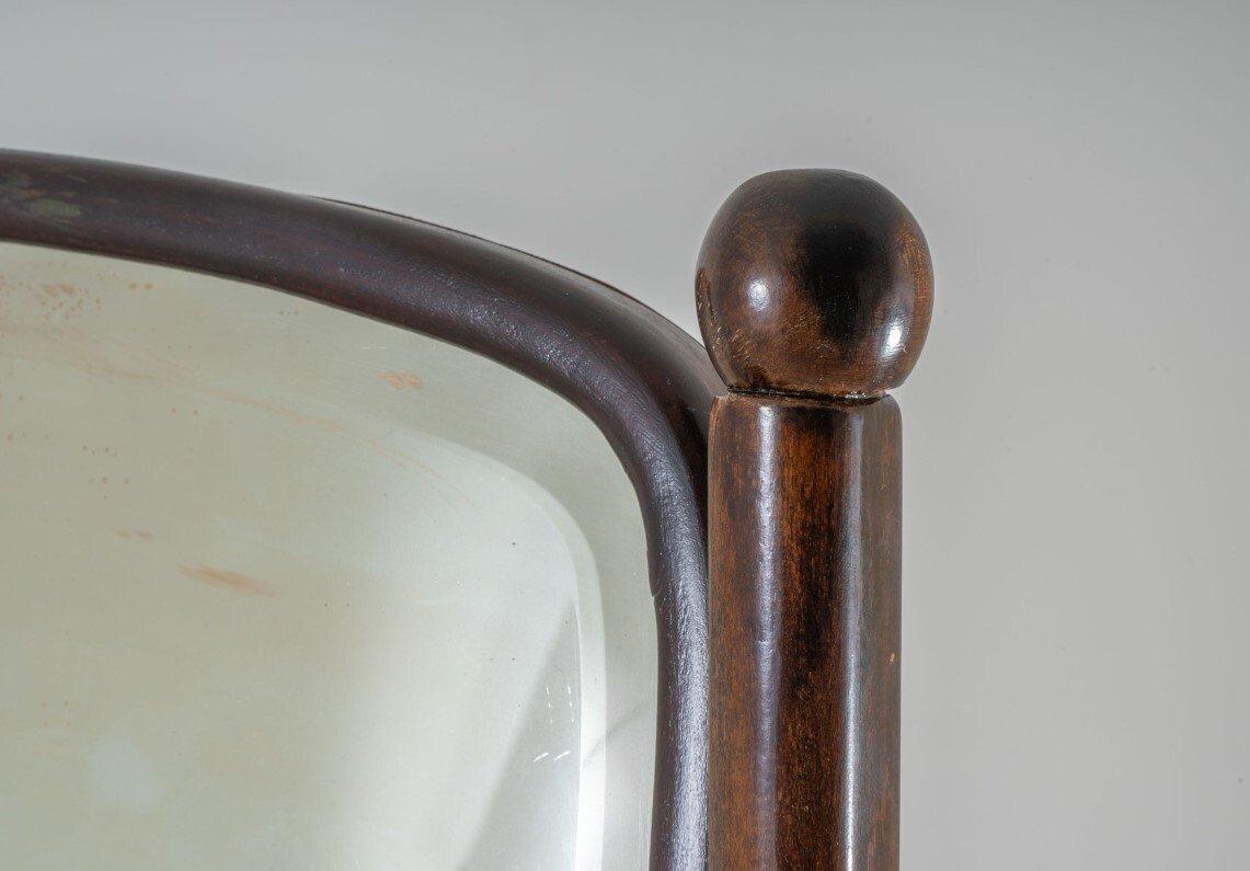 Specchio J.&J. Kohn - Josef Hoffmann - Set di tavolini da toilette - Beeche in vendita